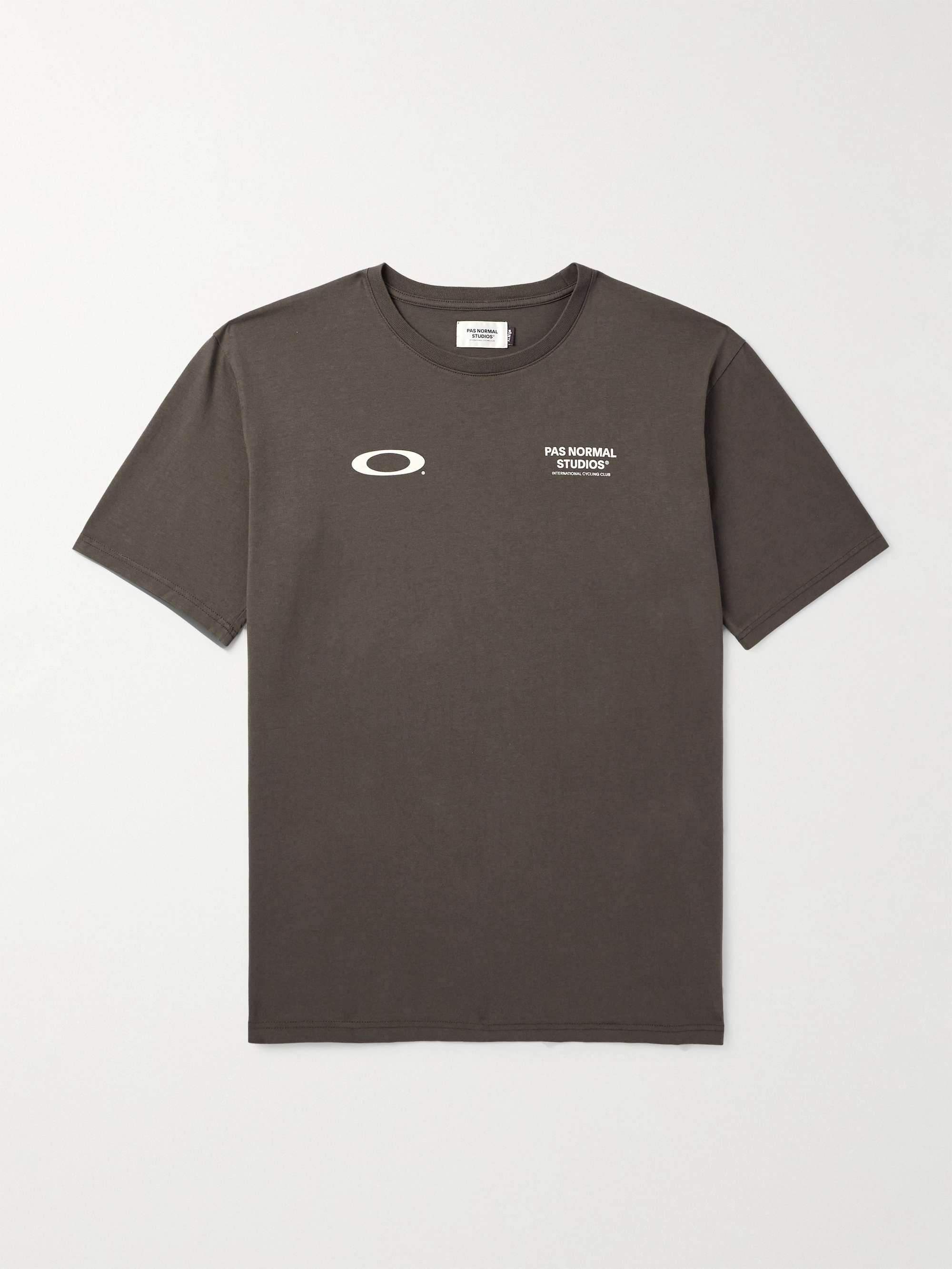 PAS NORMAL STUDIOS + Oakley Off-Race Logo-Print Cotton-Jersey T 