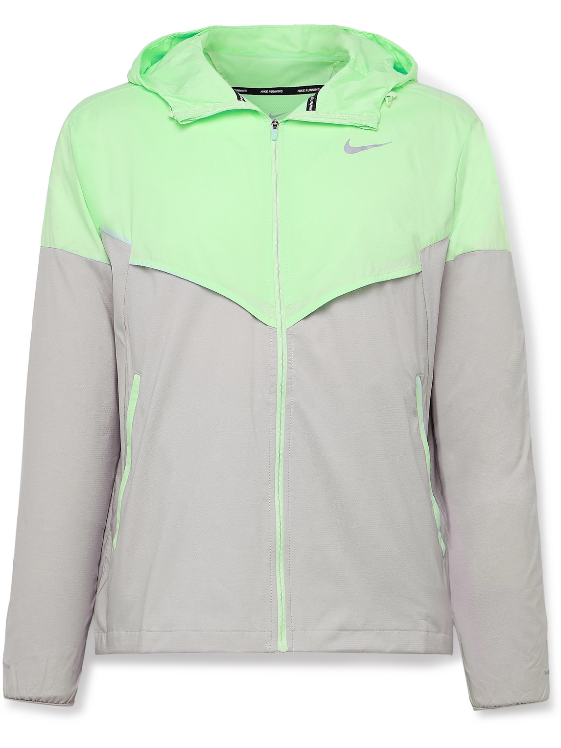 Nike Repel Textured-shell Jacket In Green
