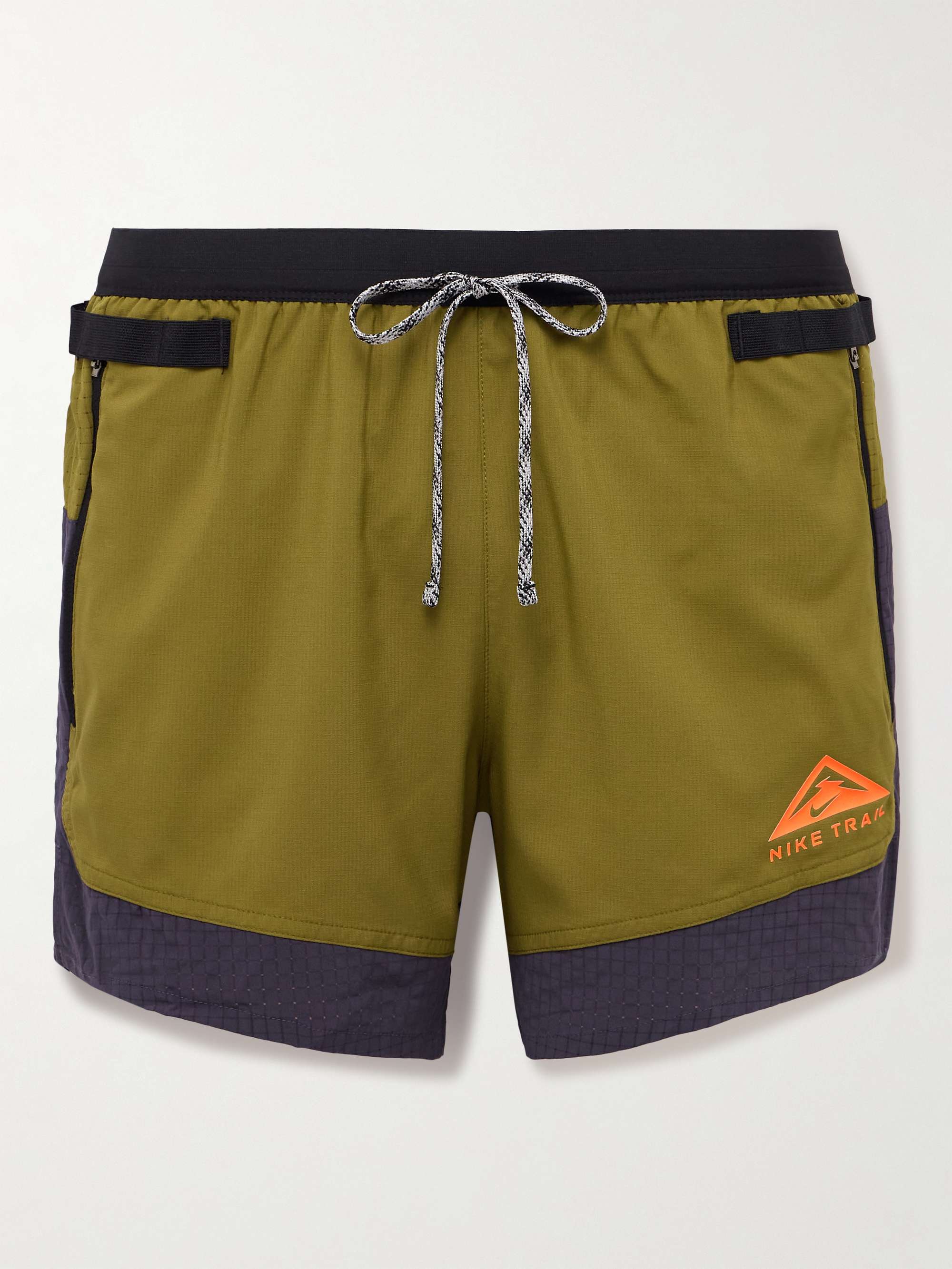 Stride Straight-Leg Dri-FIT Flex Trail Shorts green One Size