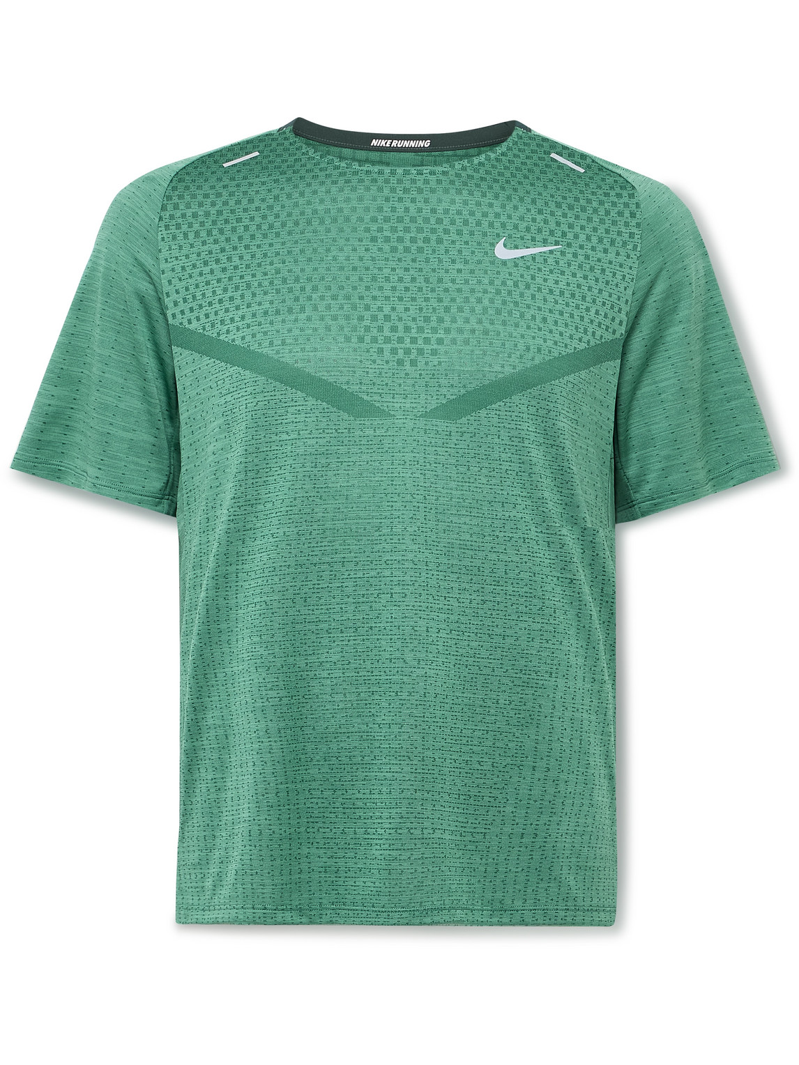 Nike Slim-fit Dri-fit Adv Techknit T-shirt In Green