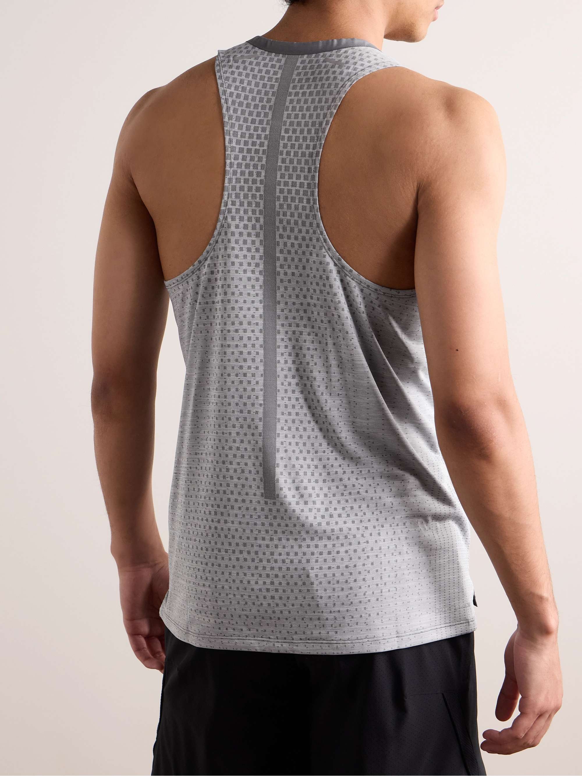 NIKE RUNNING TechKnit Ultra Slim-Fit Dri-FIT ADV Tank Top