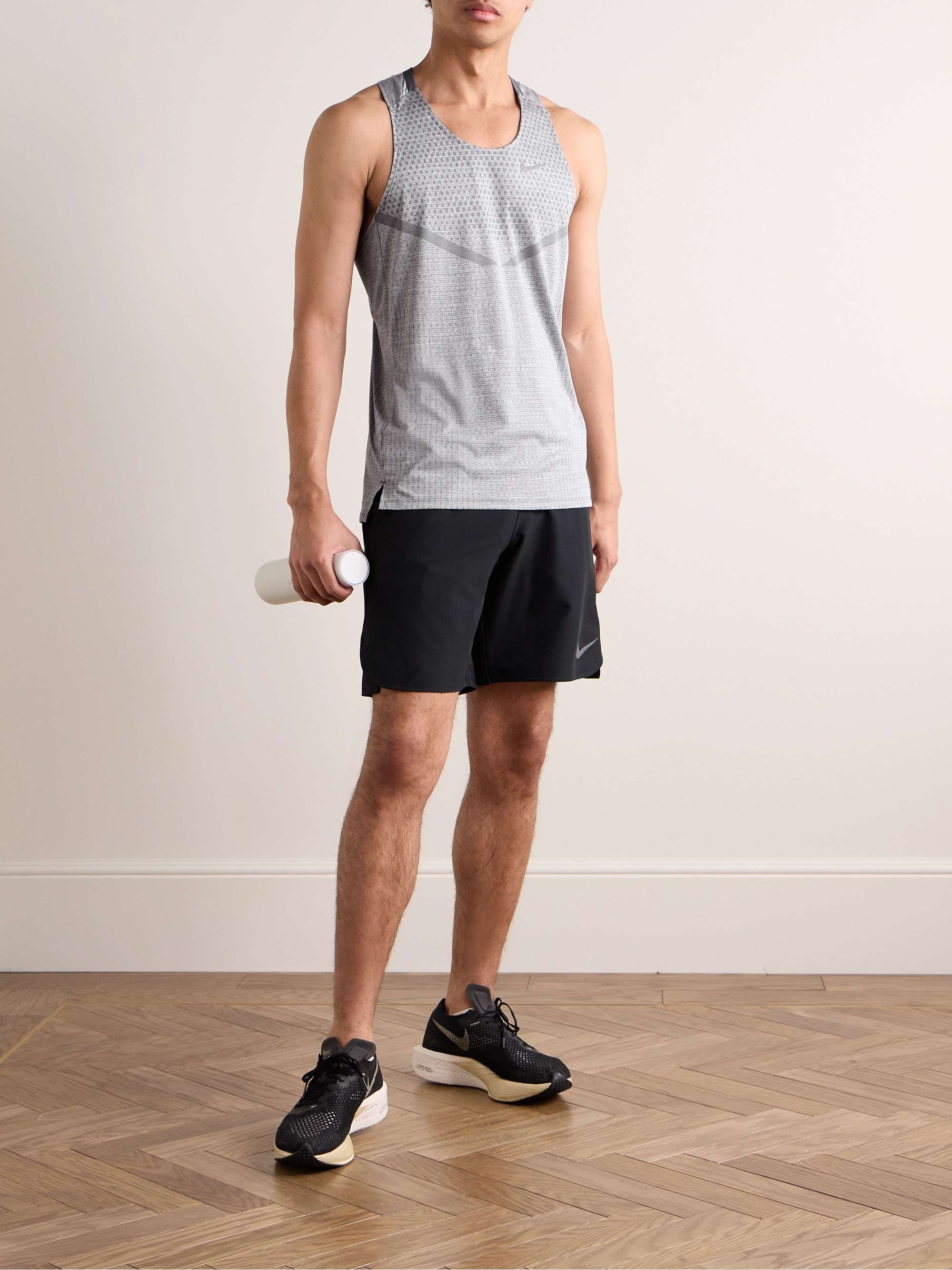 NIKE RUNNING TechKnit Ultra Slim-Fit Dri-FIT ADV Tank Top