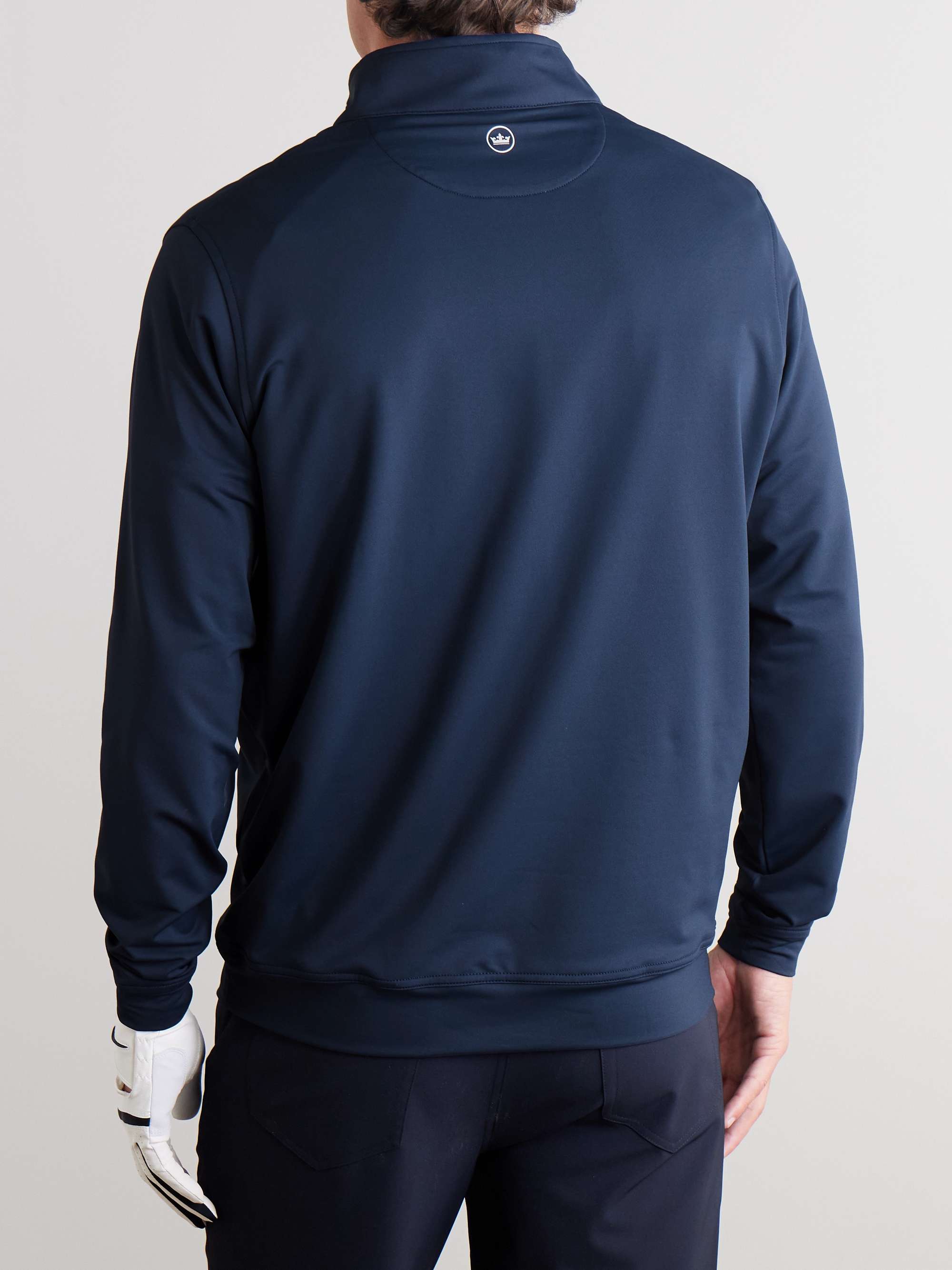 PETER MILLAR Perth Tech-Jersey Half-Zip Golf Top