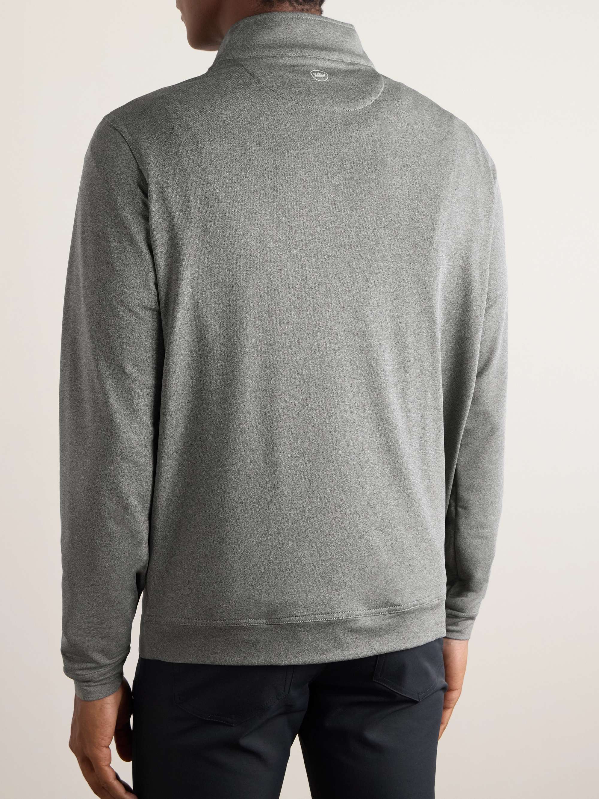 PETER MILLAR Perth Tech-Jersey Half-Zip Golf Top