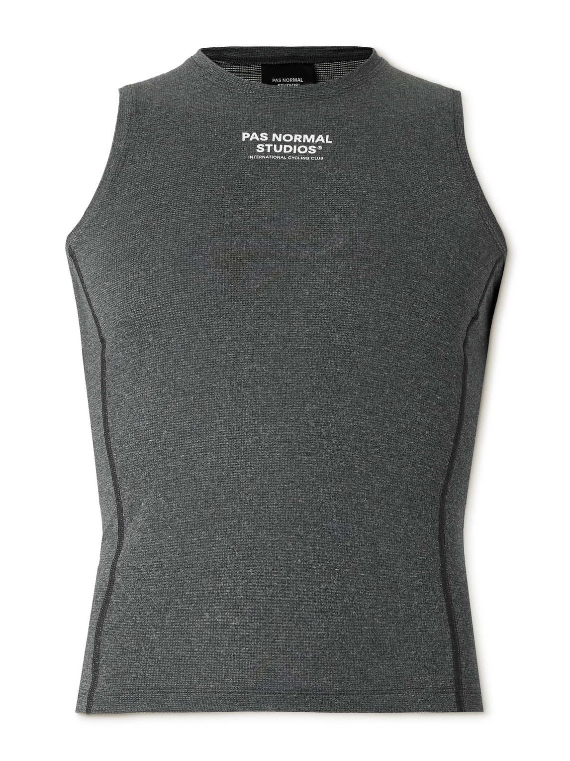 PAS NORMAL STUDIOS – Mid Logo-Print Polartec® Power Wool™ Cycling Base Layer