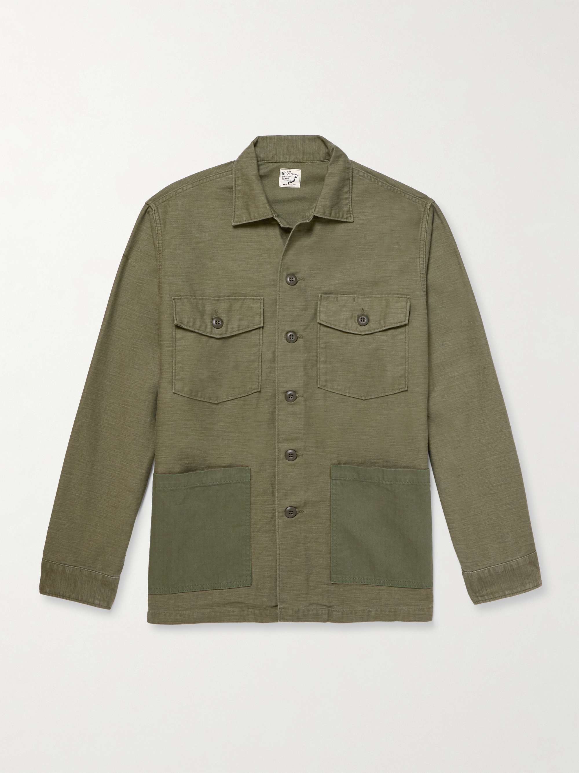 orSlow - U.S. Army Fatigue Shirt - Black – Withered Fig
