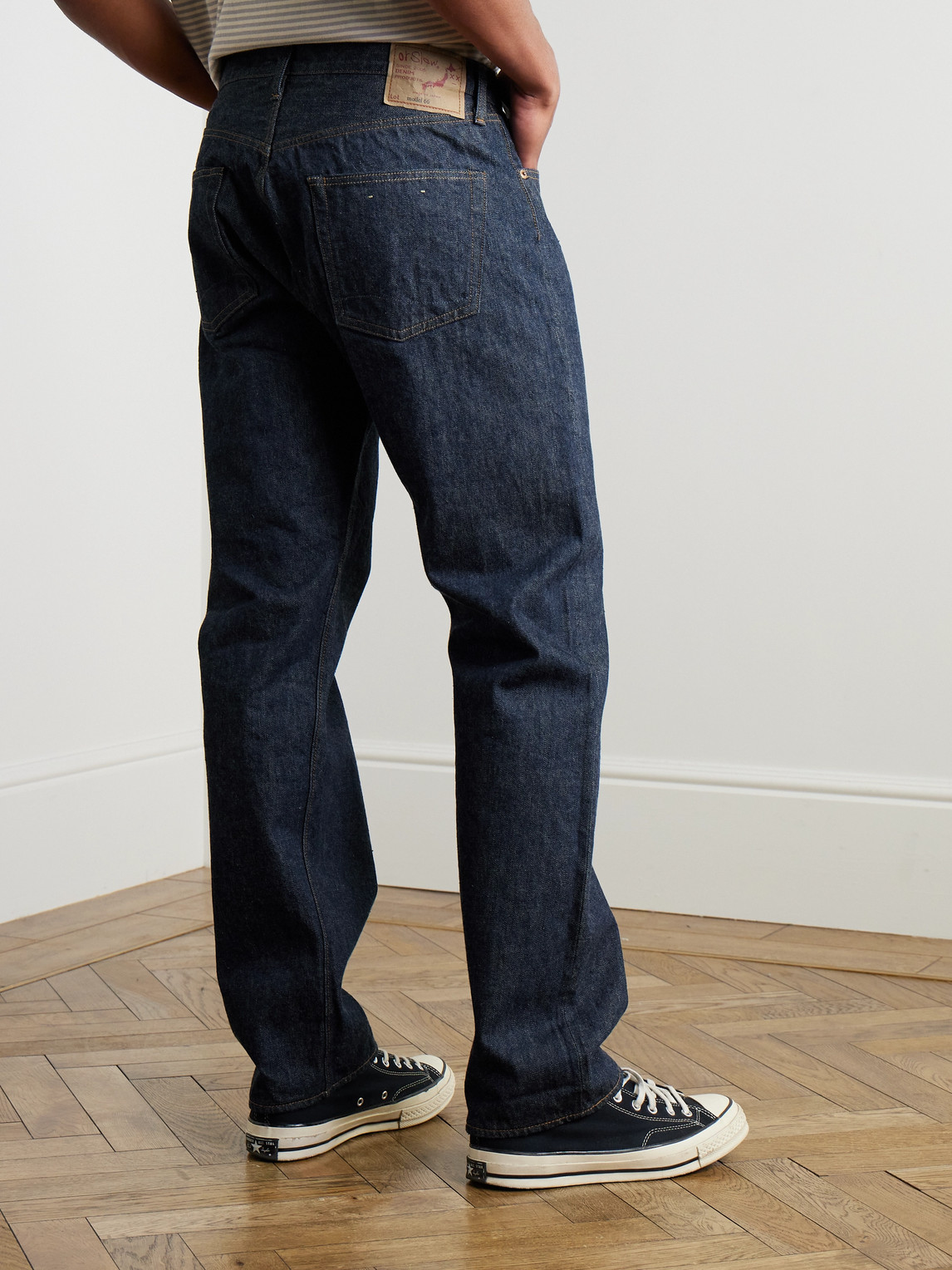 Straight-Leg Selvedge Jeans