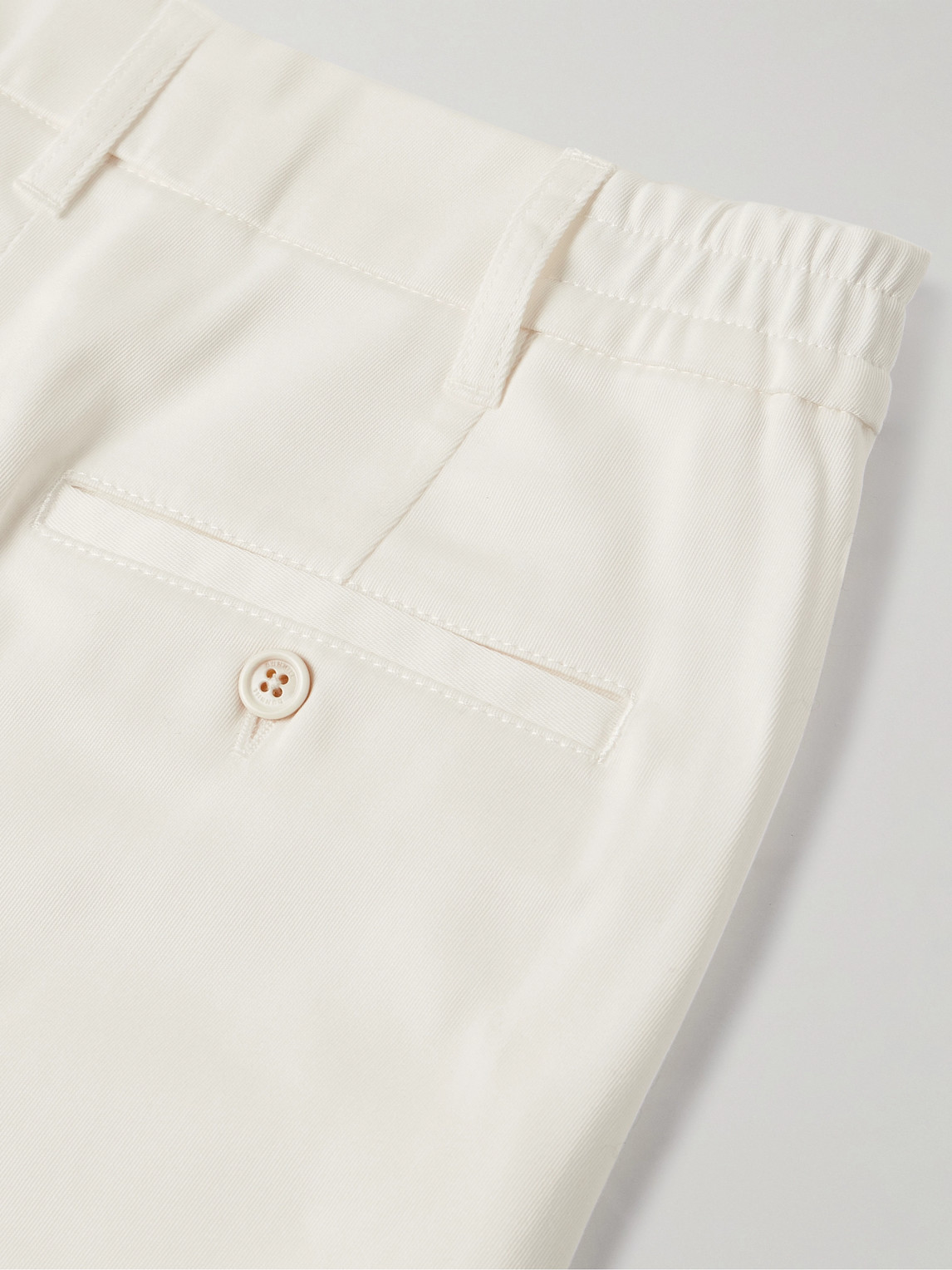 DUNHILL STRAIGHT-LEG COTTON-BLEND TWILL CHINOS