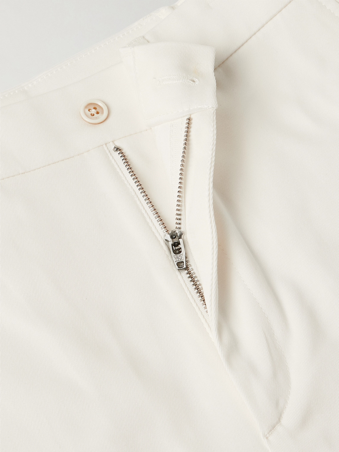 DUNHILL STRAIGHT-LEG COTTON-BLEND TWILL CHINOS