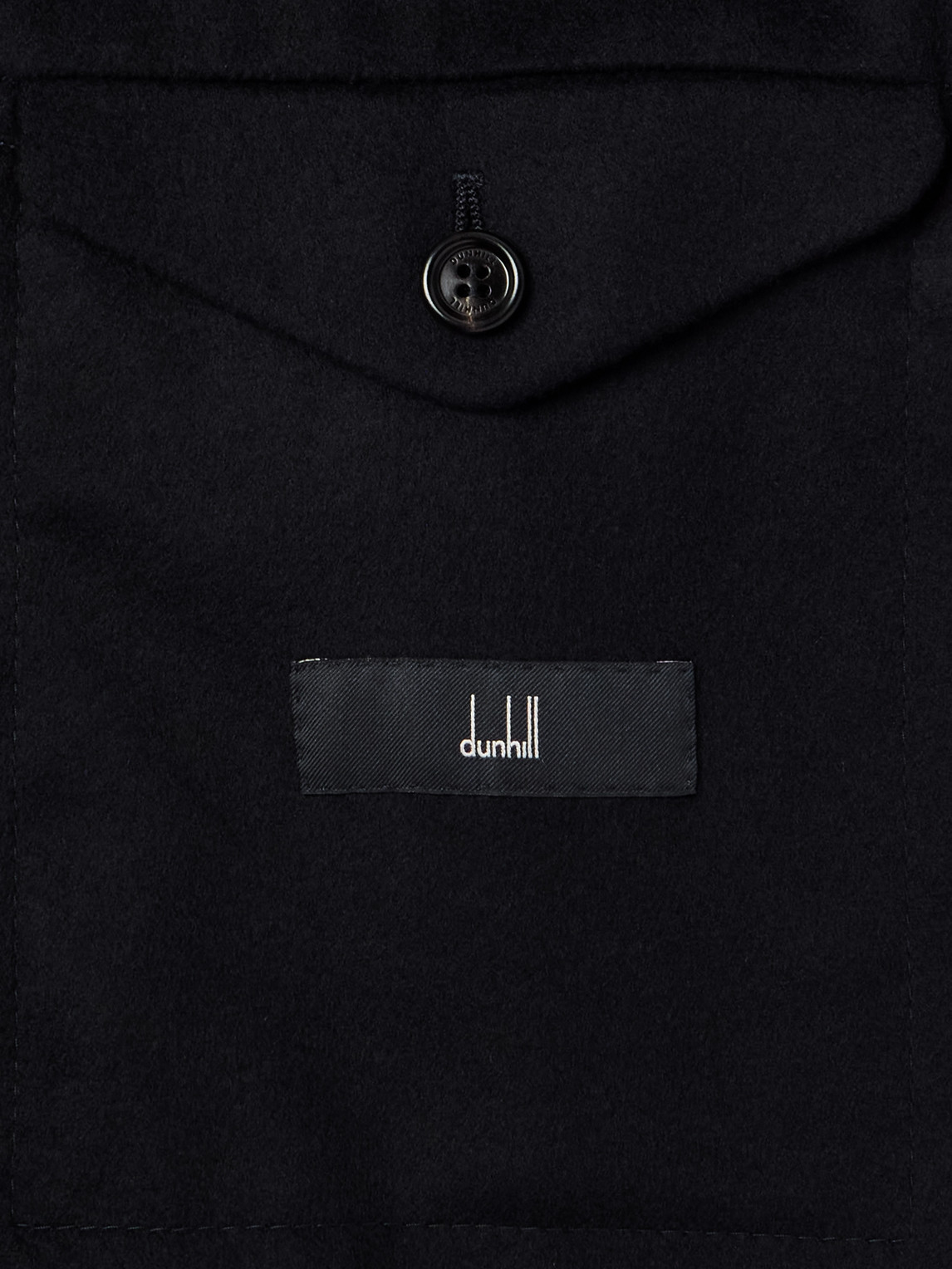 DUNHILL DOUBLE-BREASTED CASHMERE BLAZER 