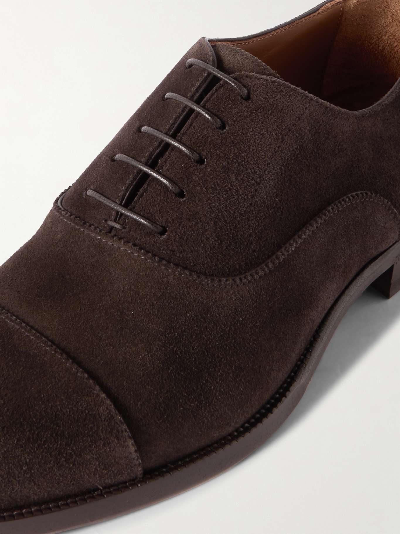 Dunhill Mens Casual Sneakers Tan dunhill | Davies Automotive Suede Sneakers for men main image 3