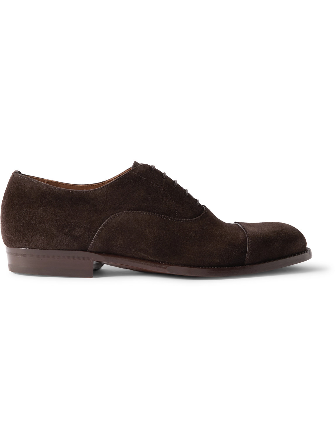 DUNHILL MOUNT SUEDE OXFORD SHOES