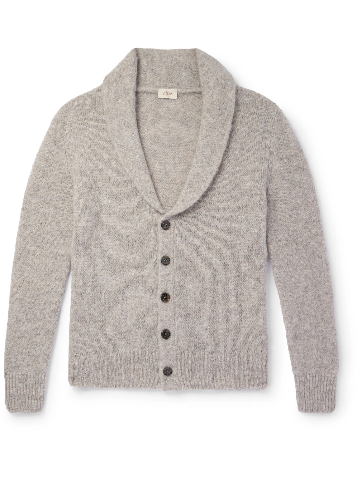 Altea - Shawl-Collar Alpaca-Blend Cardigan - Men - Neutrals - XXL