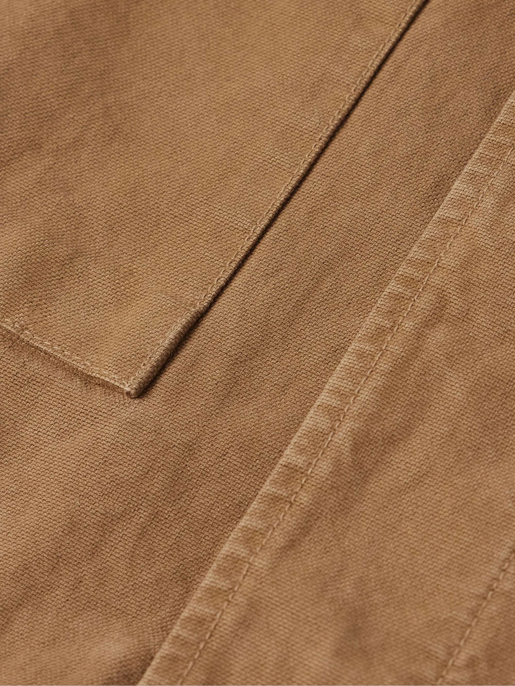 NILI LOTAN Charlie Cotton-Canvas Shirt Jacket