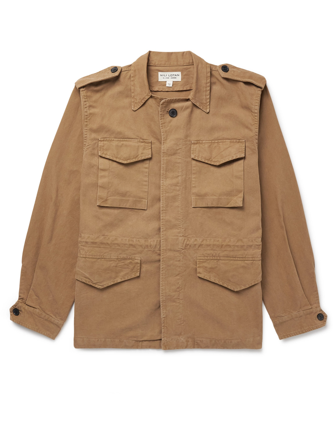 Charlie Cotton-Blend Canvas Jacket