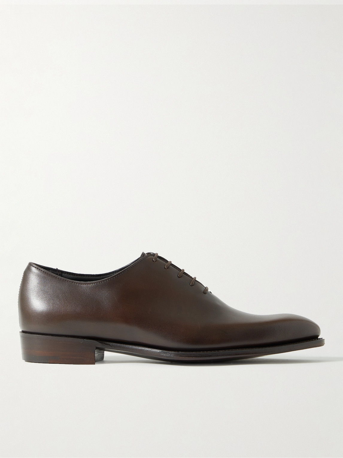 George Cleverley George Cleverley - Merlin Whole-Cut Leather Oxford Shoes - Men - Brown - UK 7 aus 100% Leather in Brown