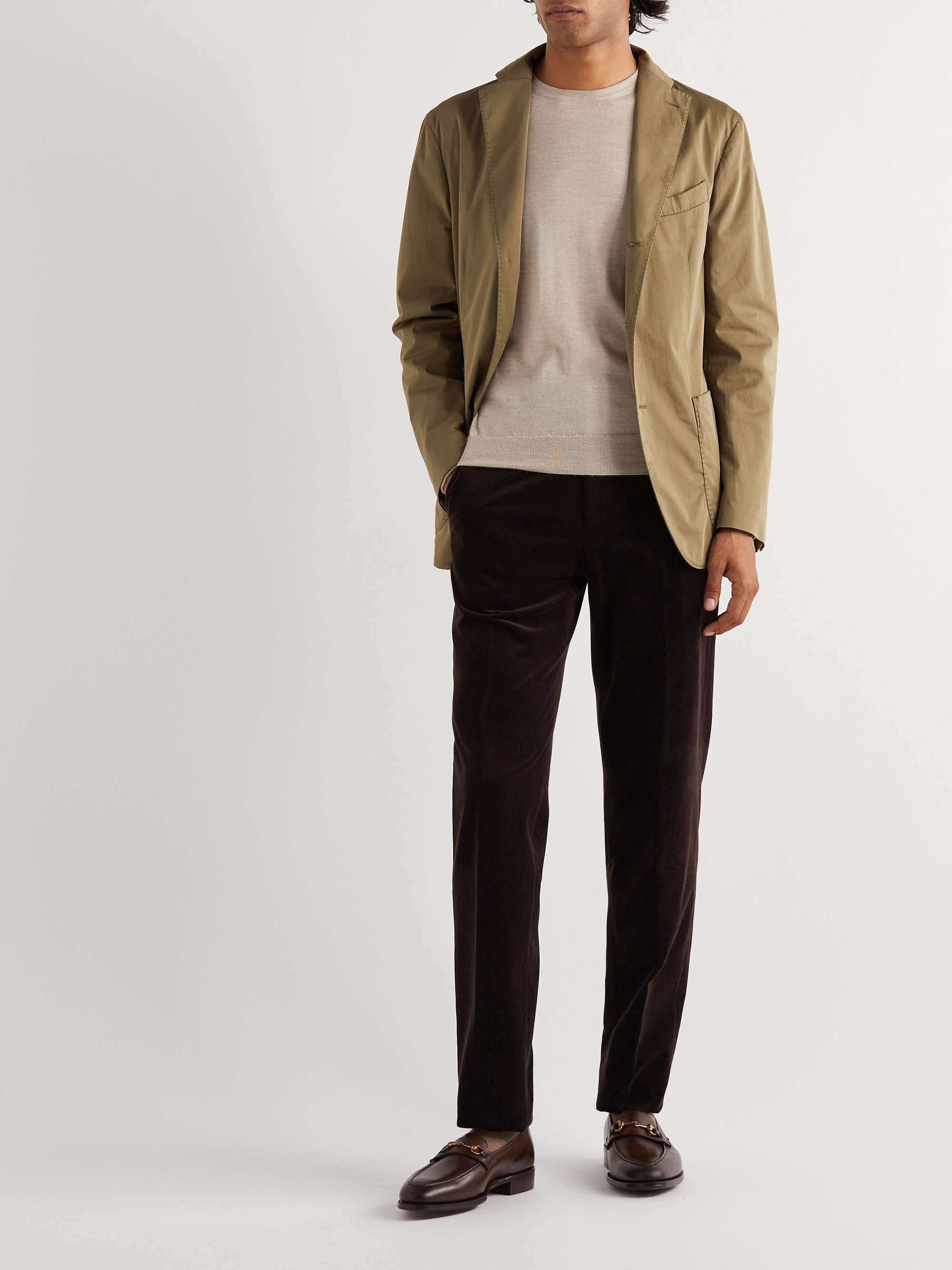 GEORGE CLEVERLEY Colony Full-Grain Suede Loafers