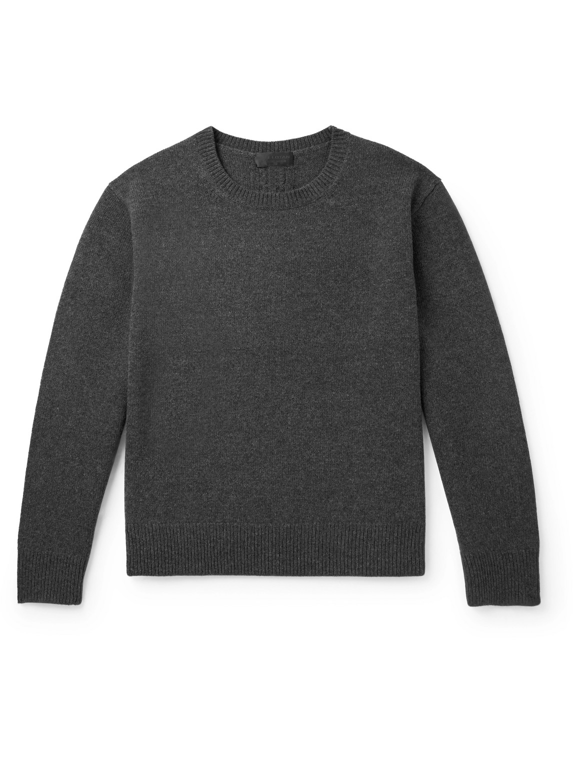 Nili Lotan Maddox Wool And Cashmere-blend Jumper In Grey
