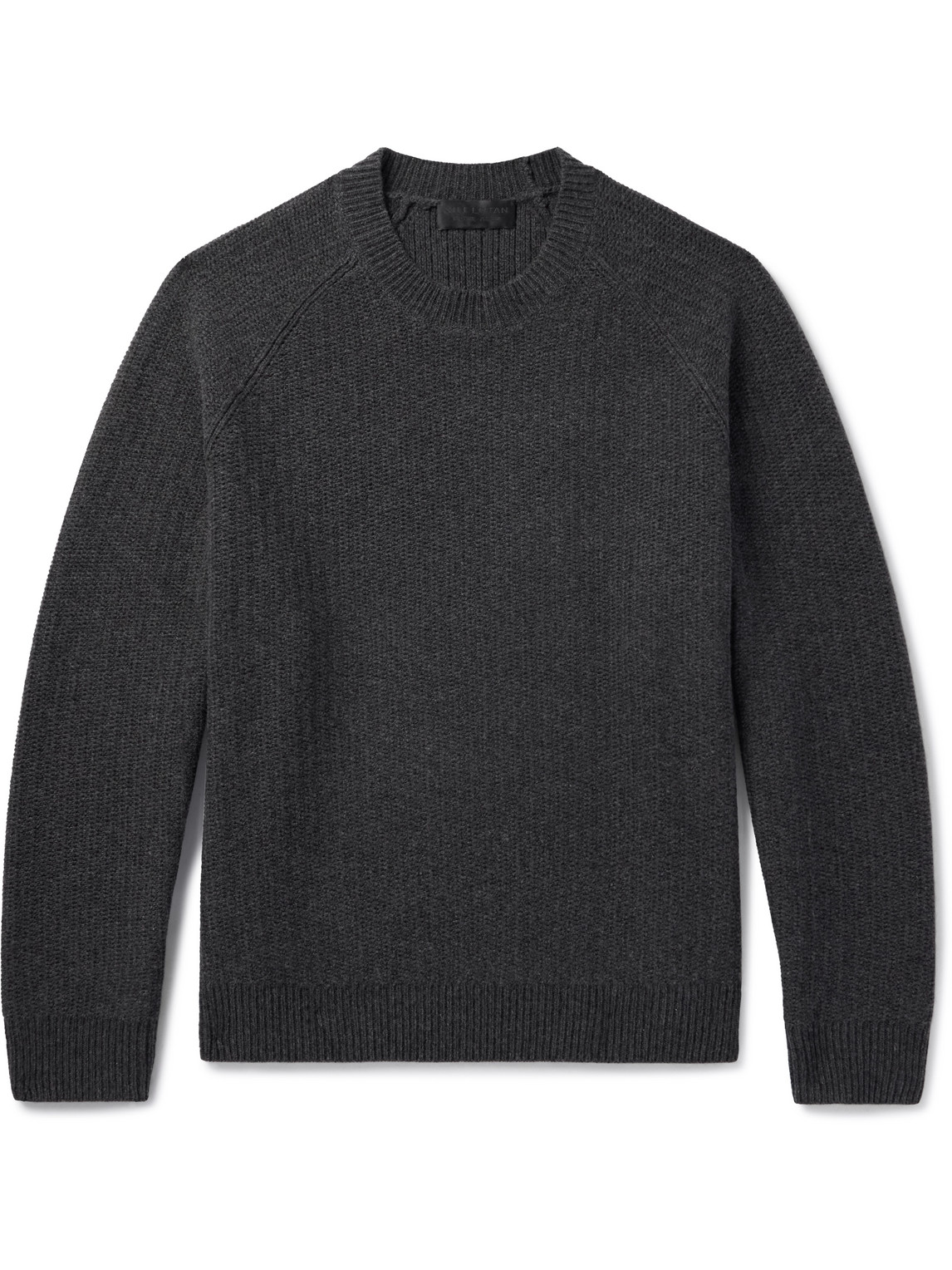 Nili Lotan Kadir Wool And Cashmere-blend Jumper In Blue