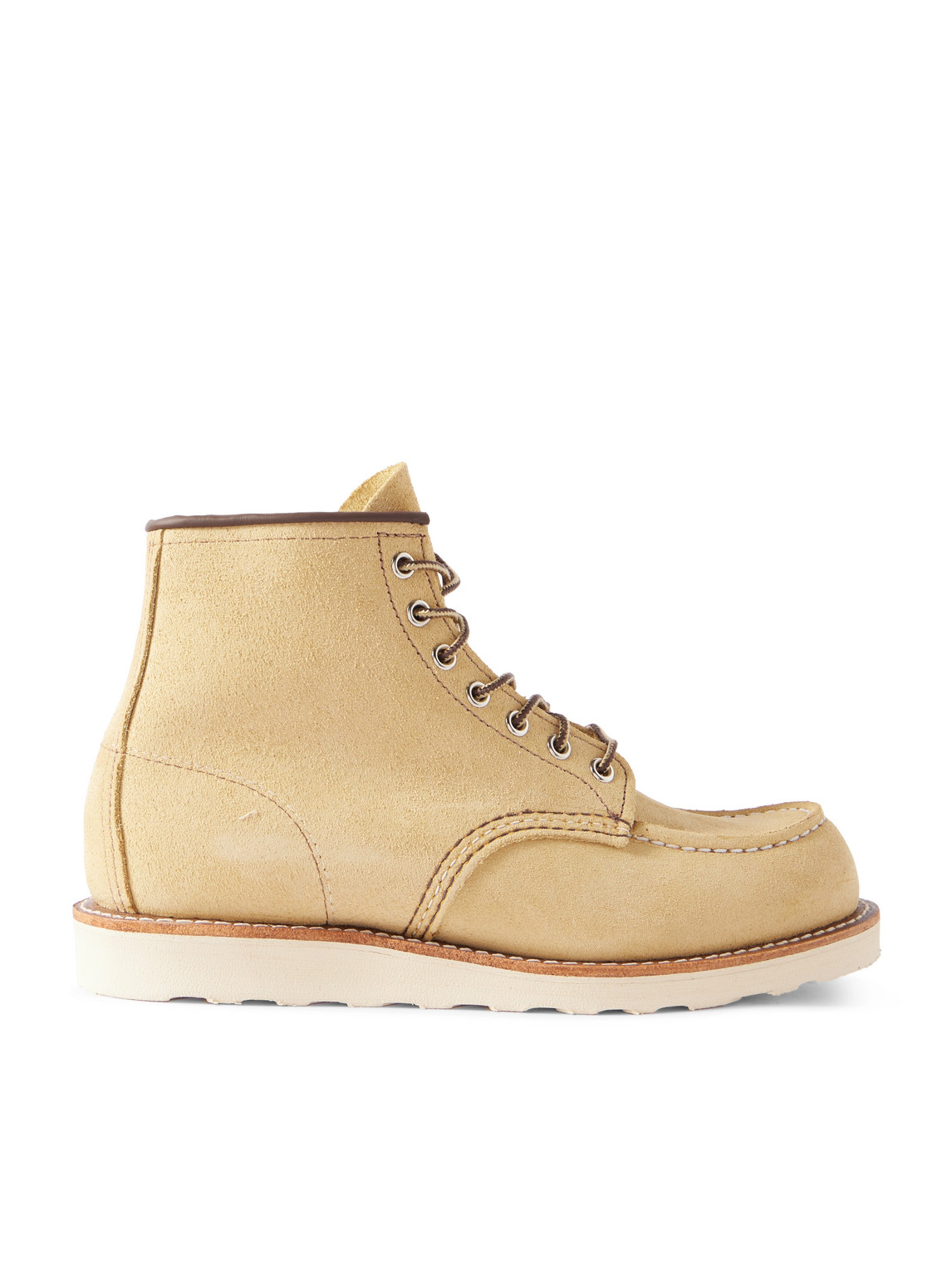 8833 Classic Moc Brushed-Leather Boots