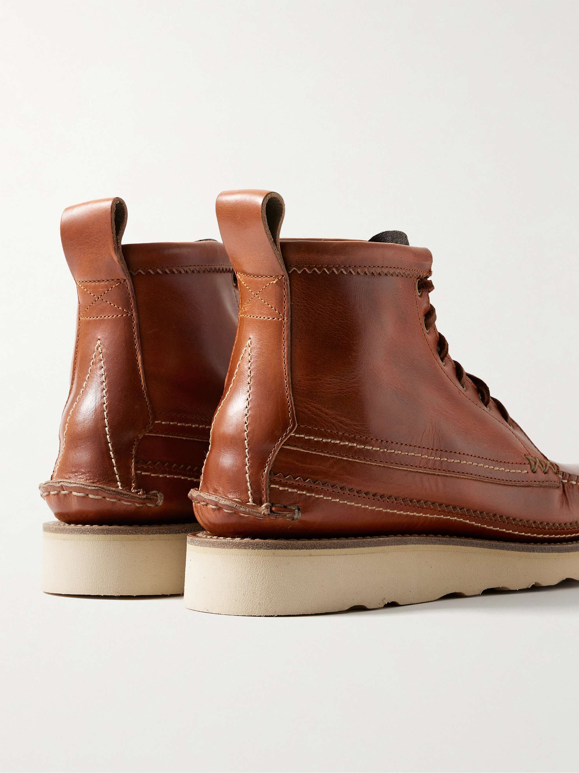 YUKETEN Maine Guide Leather Boots for Men | MR PORTER