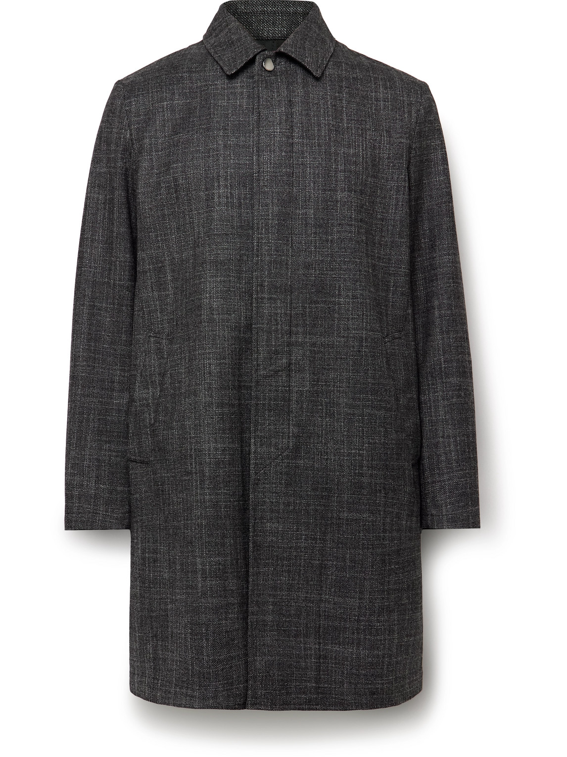 Wool, Silk and Cashmere-Blend Coat