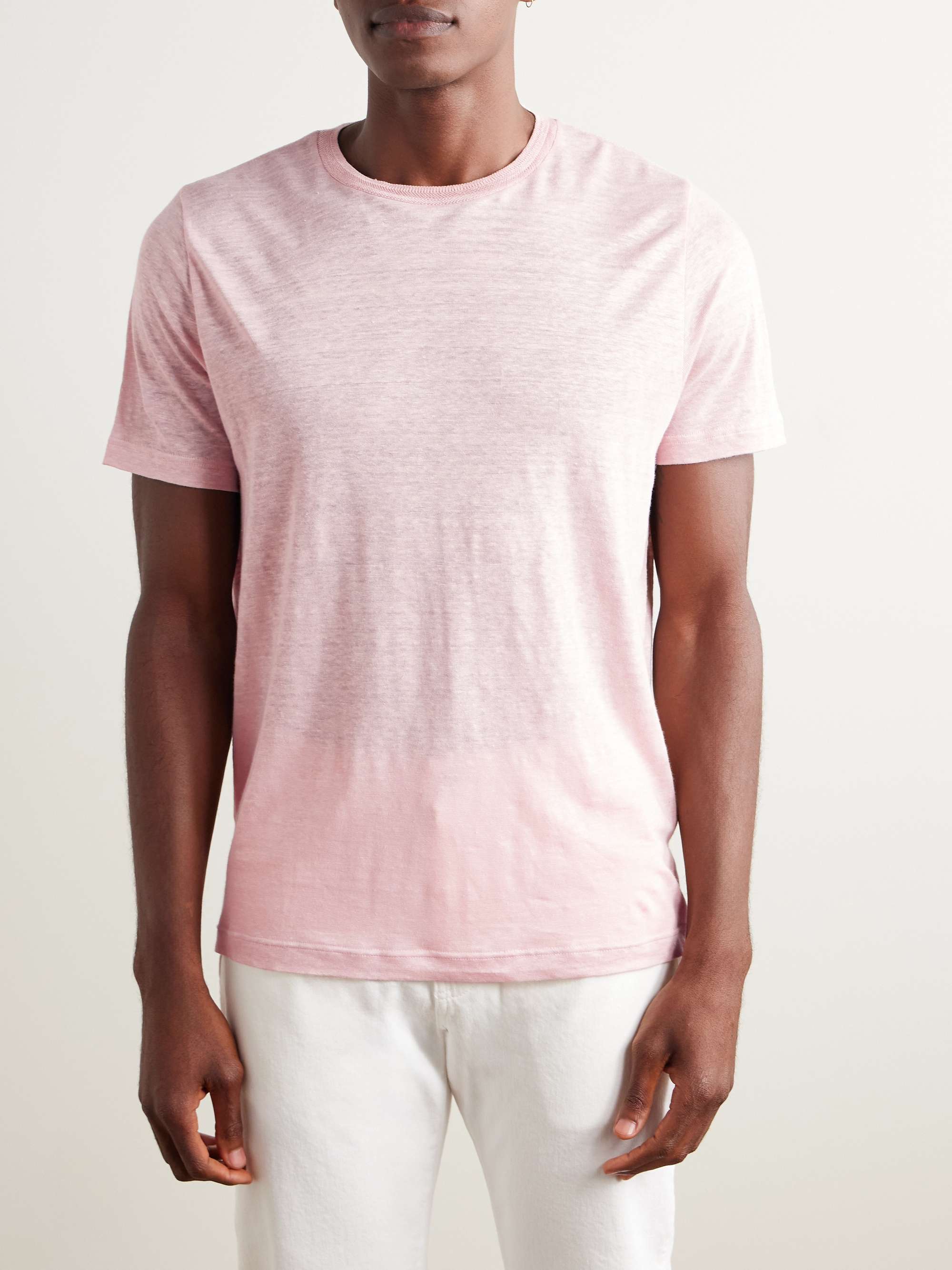 LORO PIANA Linen-Jersey T-Shirt