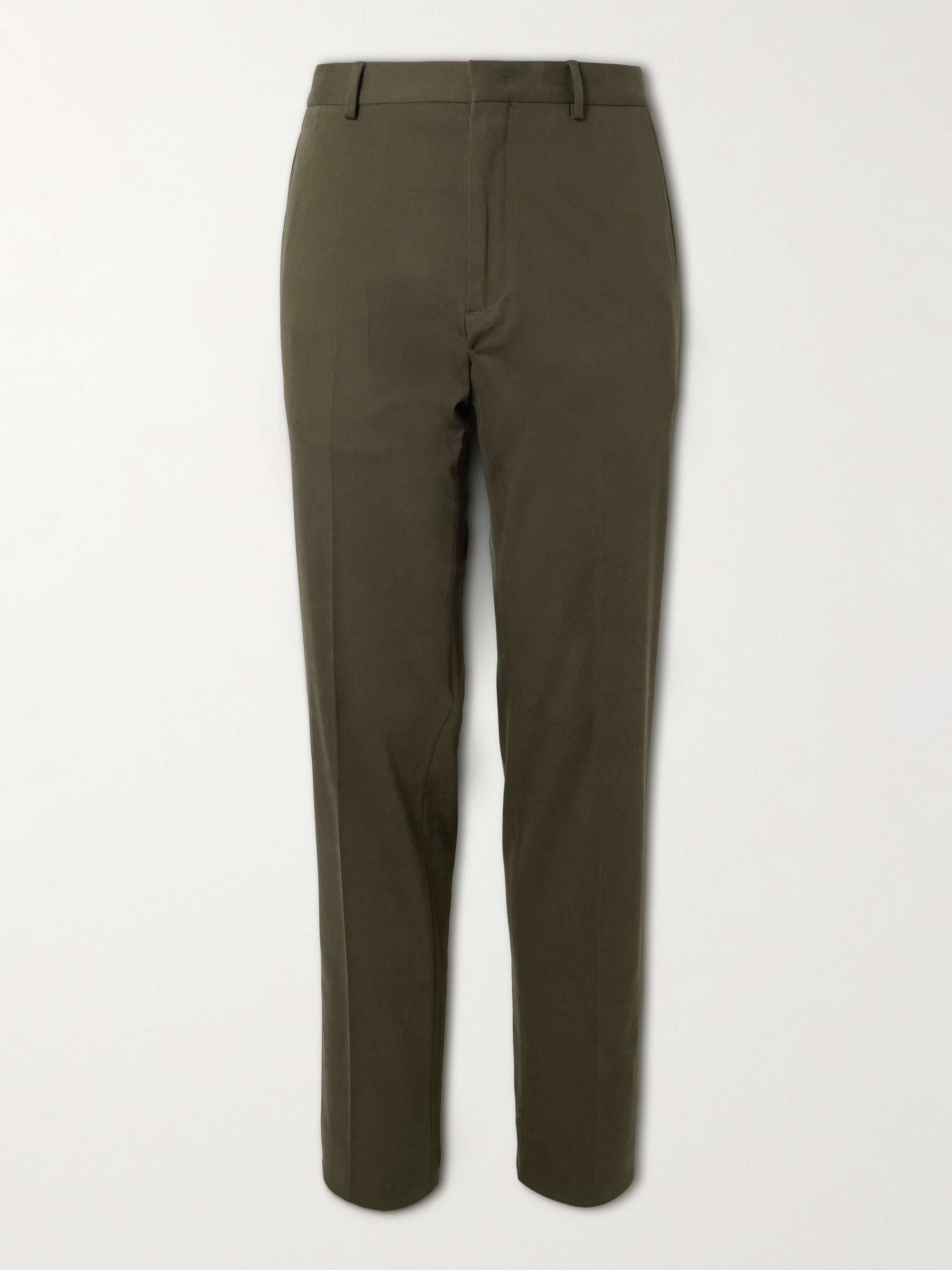 SACAI + Spiewak Appliquéd Twill-Trimmed Cotton-Jersey T SACAI + Spiewak Appliquéd Twill-Trimmed Cotton-Jersey T