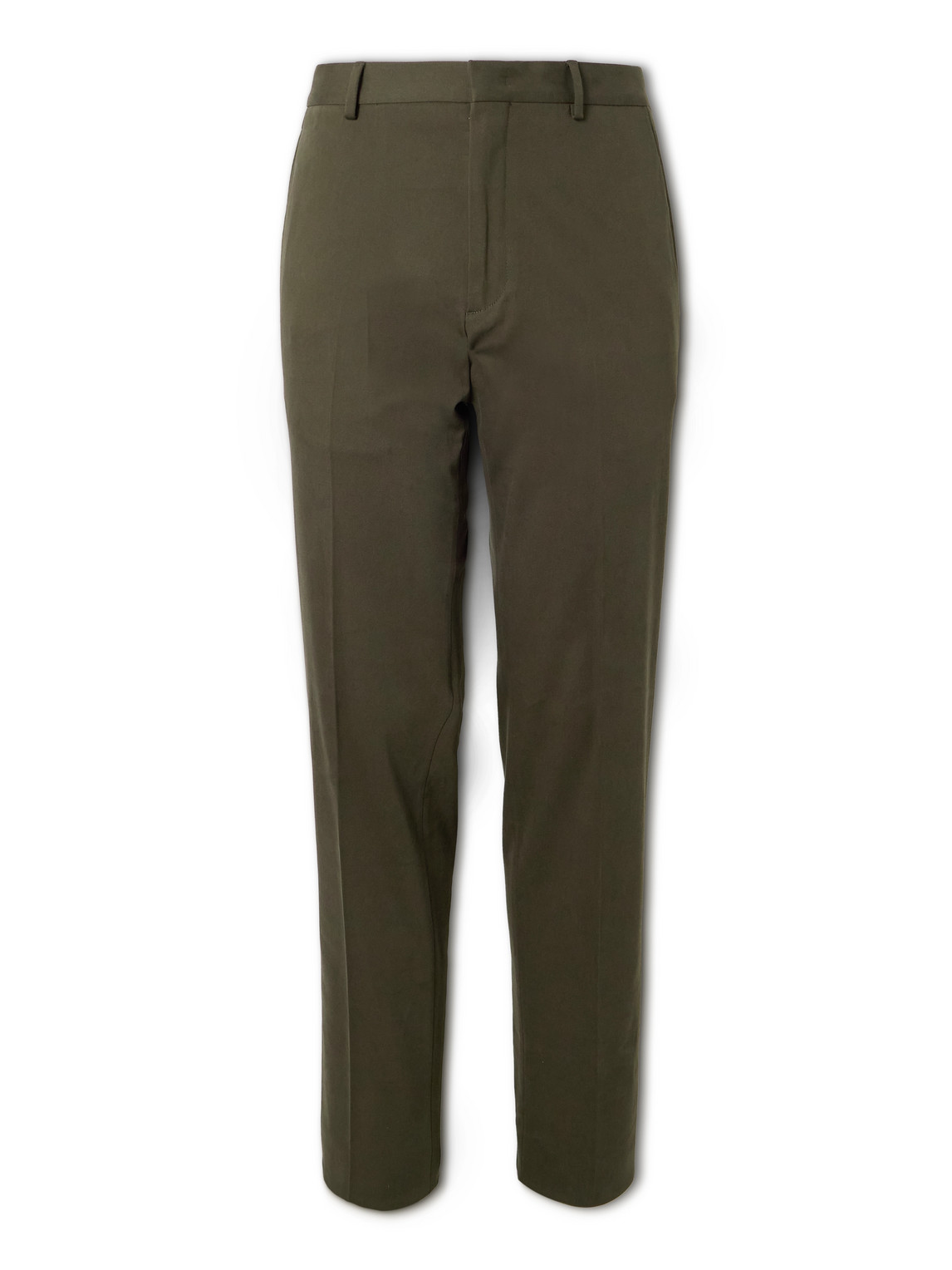 Jarno Austin Straight-Leg Stretch-Cotton Twill Trousers