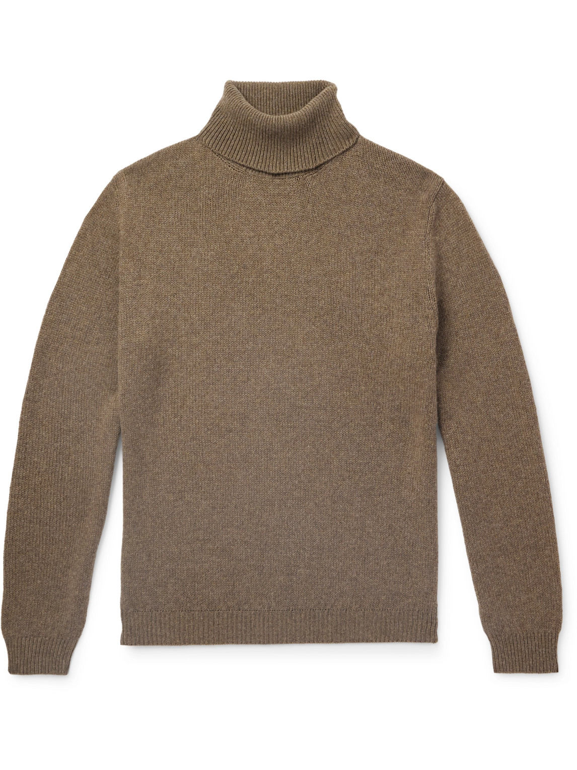 Loro Piana Fobello Cashmere Rollneck Sweater In Neutrals