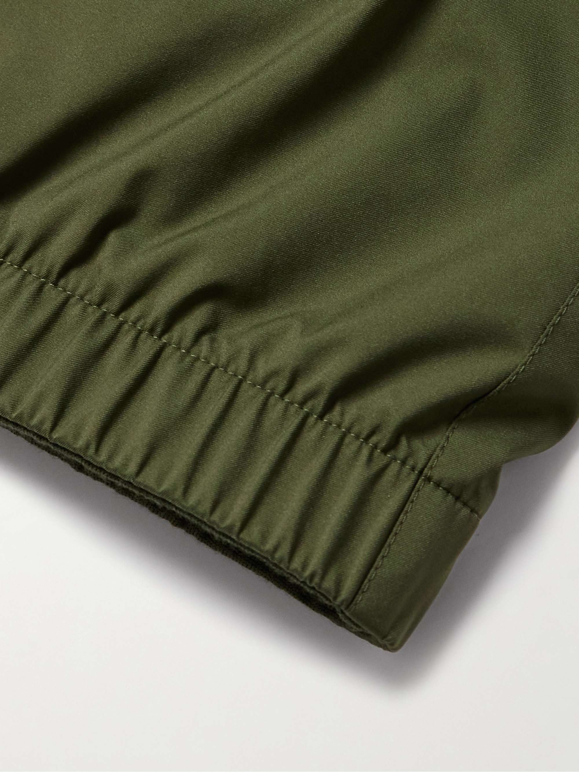 LORO PIANA Reversible Storm System Shell and Super Wish Virgin Wool Gilet
