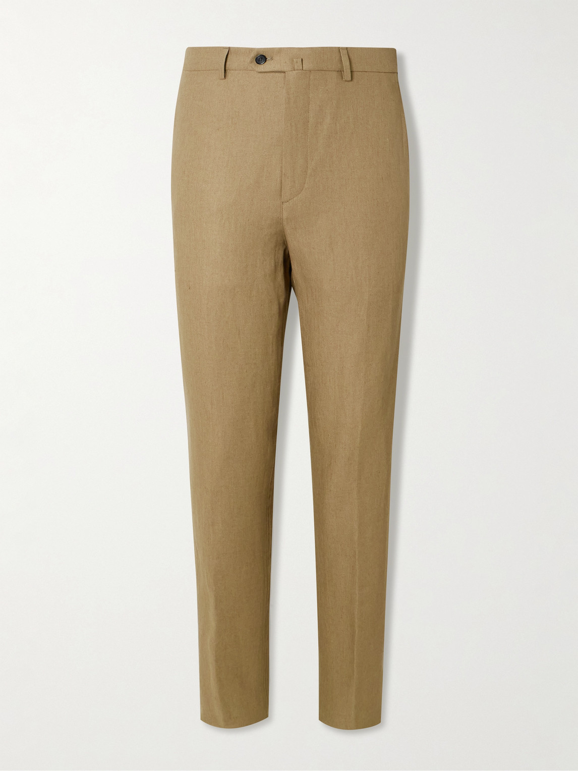 Loro Piana Carlo Straight-Leg Linen-Twill Trousers - Men