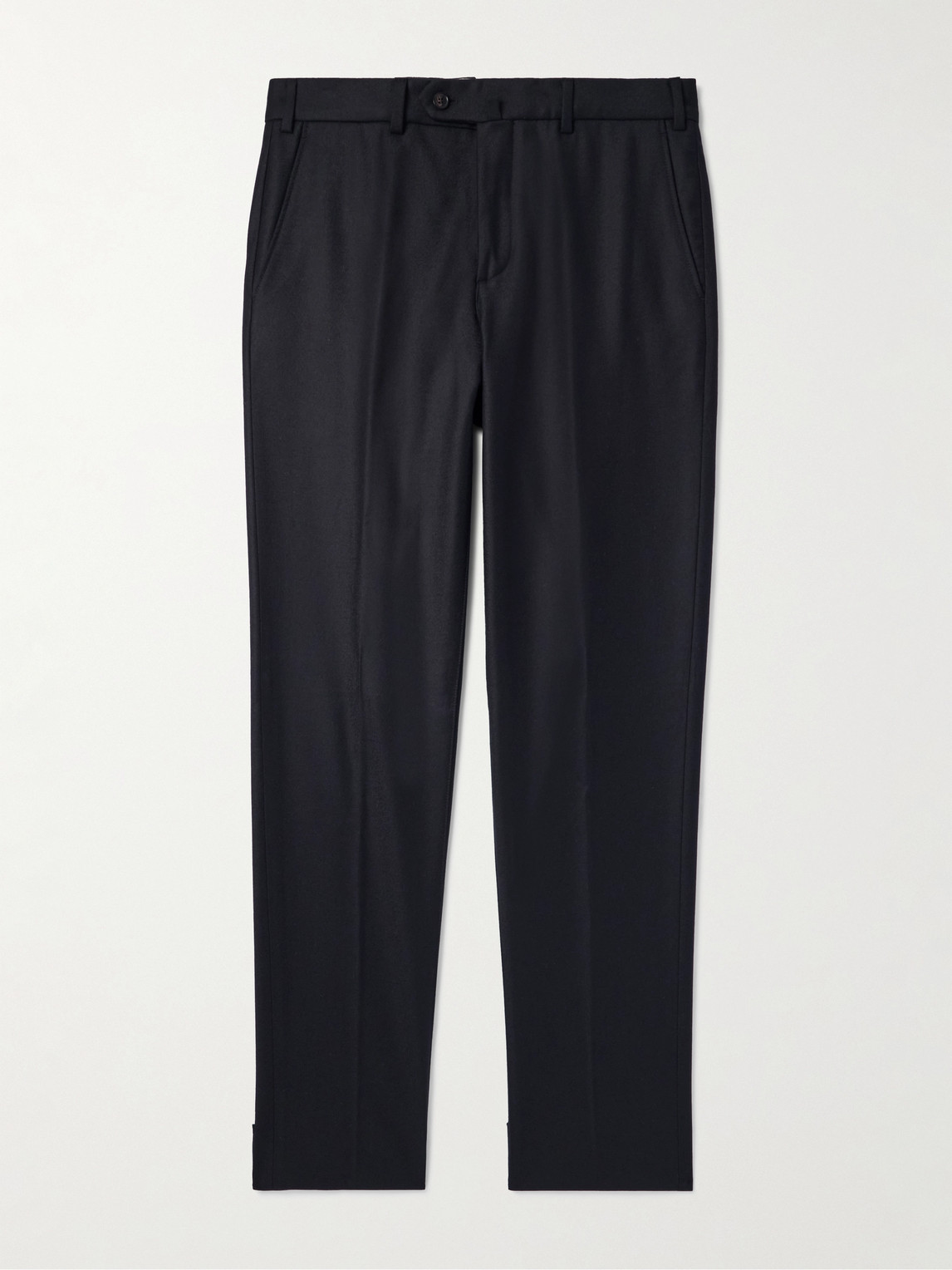 Carlo Straight-Leg Wool And Cashmere-Blend Flannel Trousers