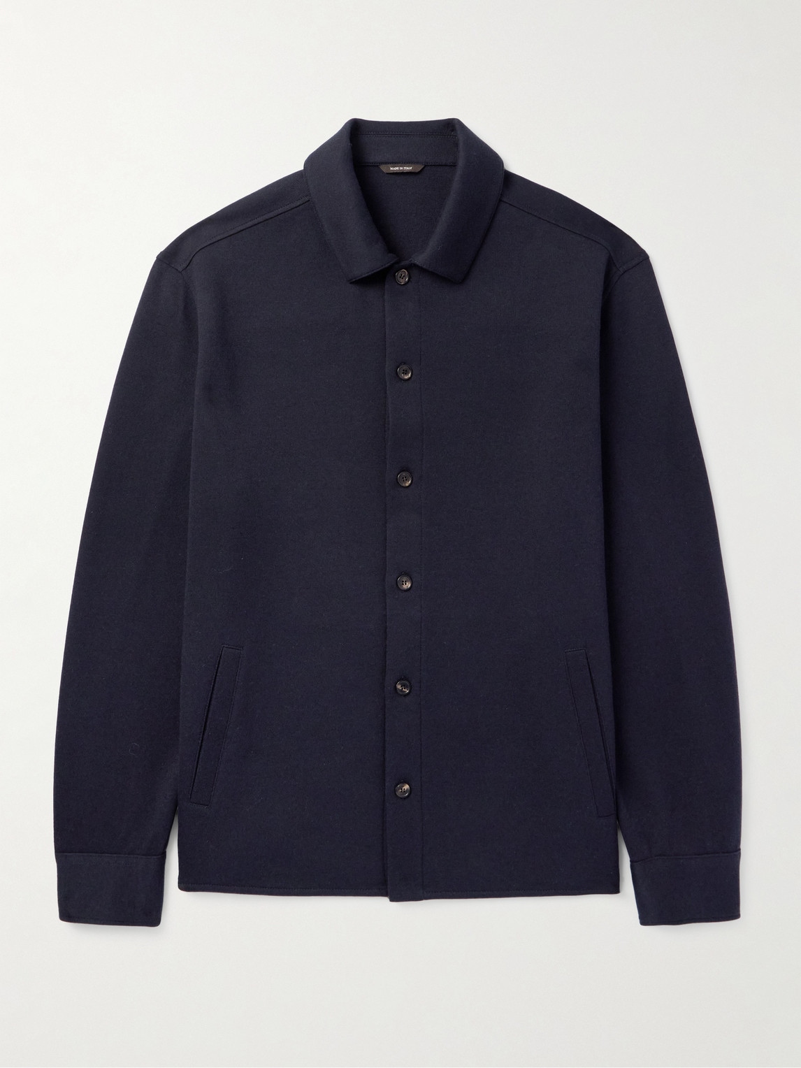 Loro Piana Whitney Cotton, ilk and Cashmere-Blend hirt Jacket - Men