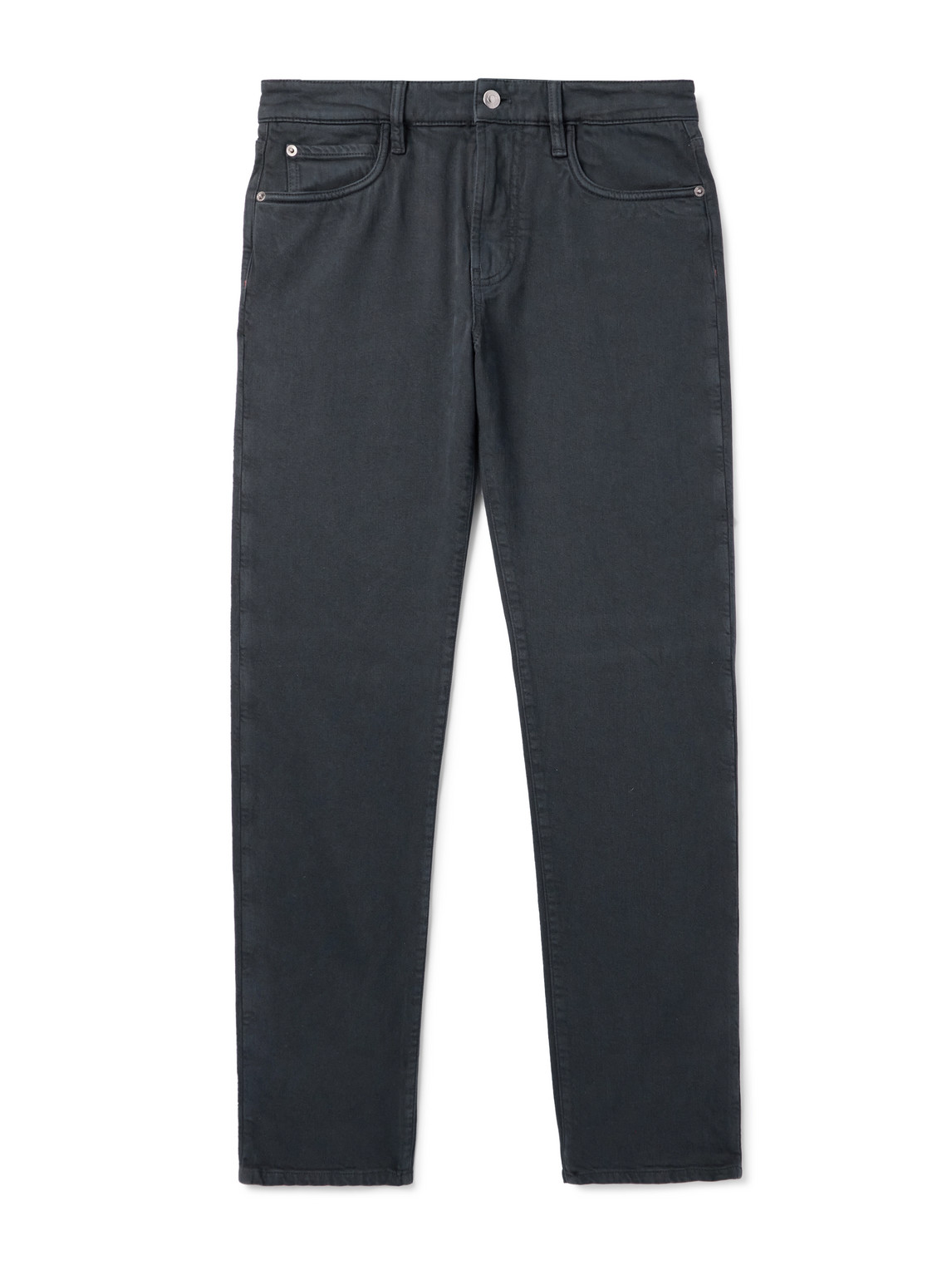 Quarona Slim-Fit Stretch-Cotton Twill Trousers