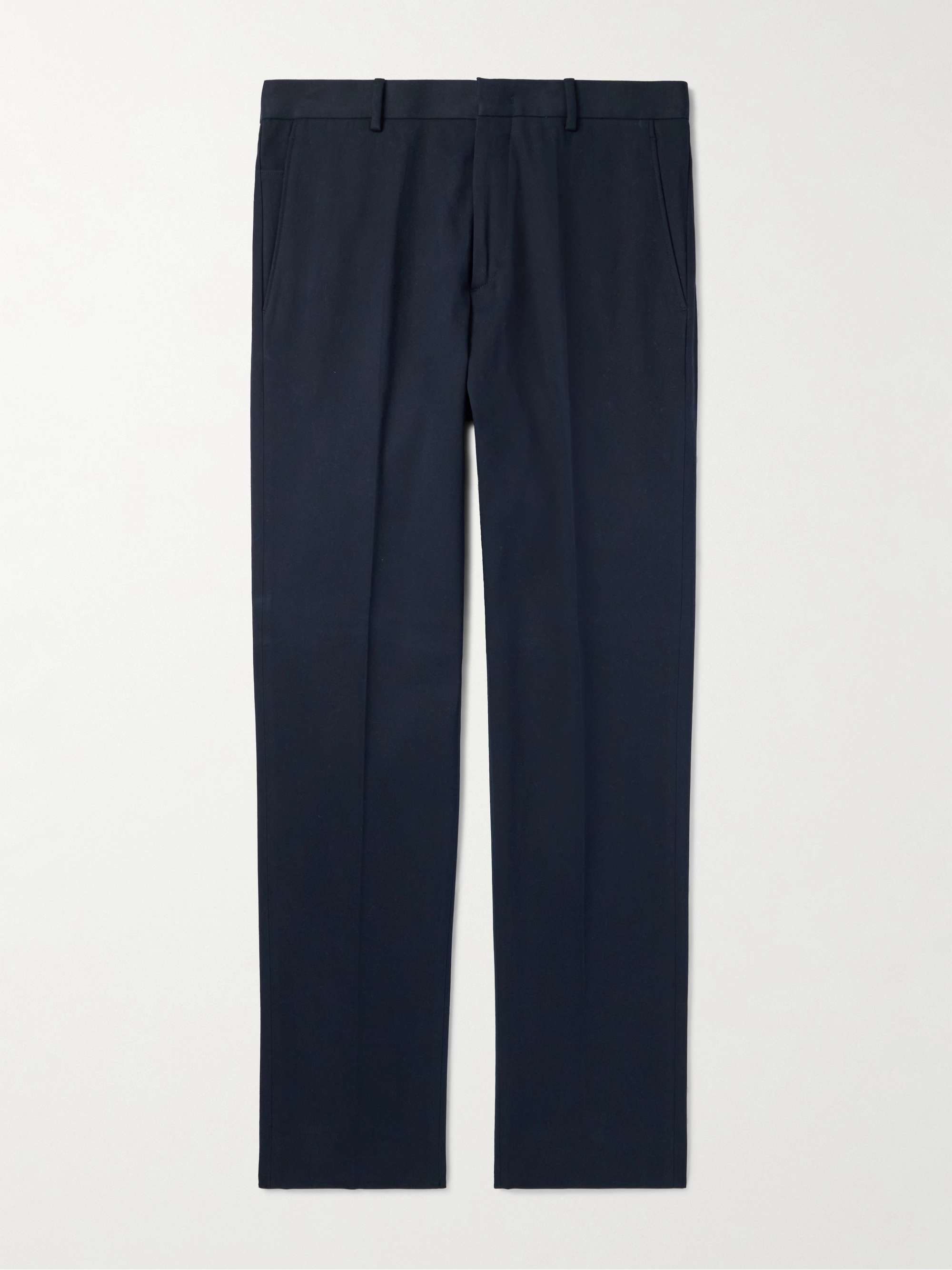 LORO PIANA Jarno Austin Straight-Leg Stretch-Cotton Twill