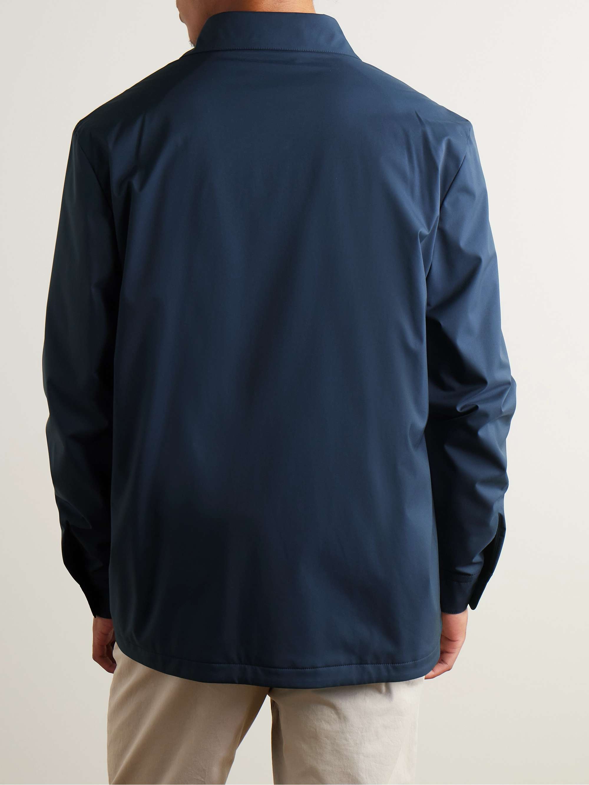 LORO PIANA قميص خارجي من قماش WindWish