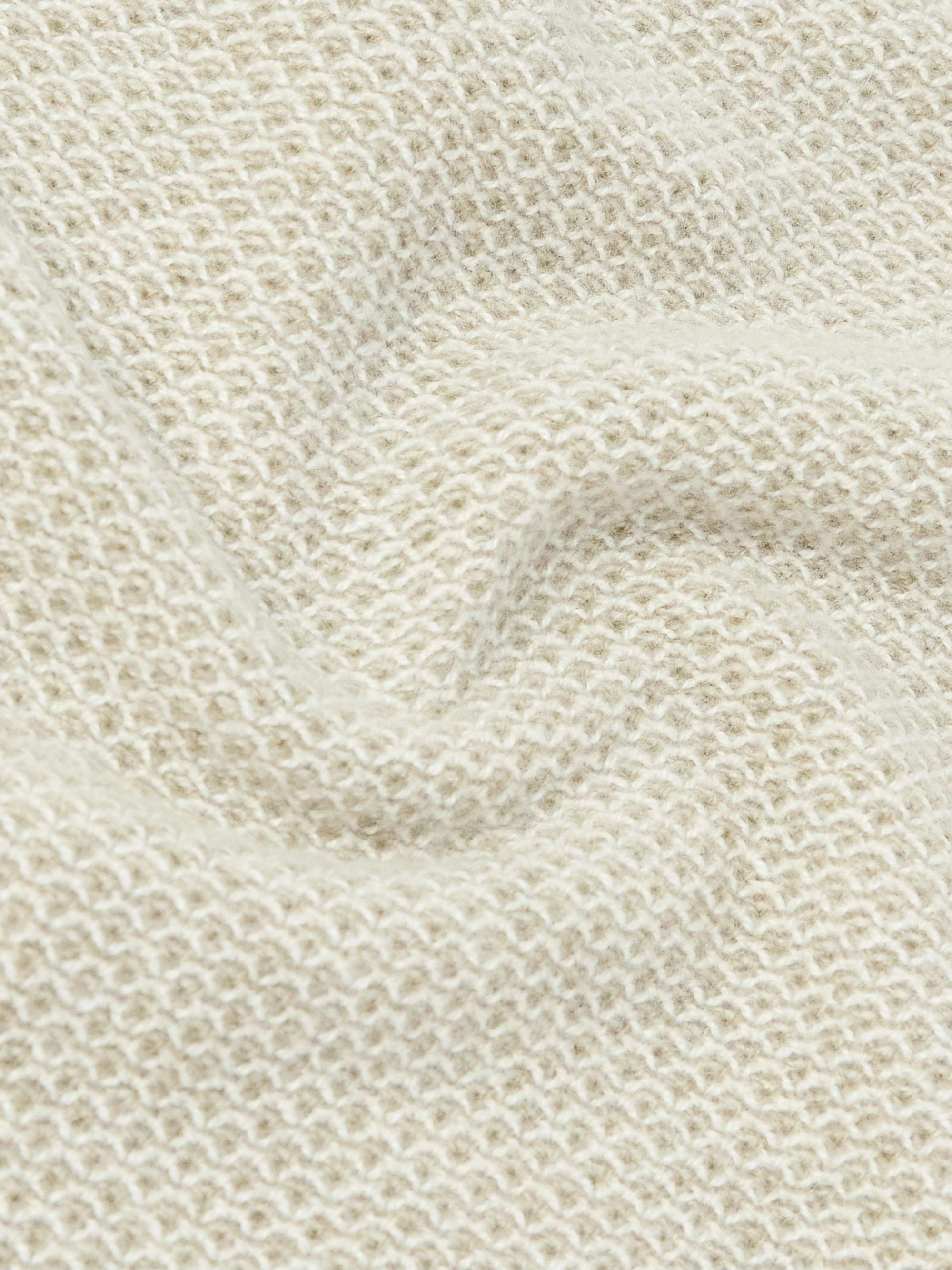 LORO PIANA City Birdseye Baby Cashmere Sweater