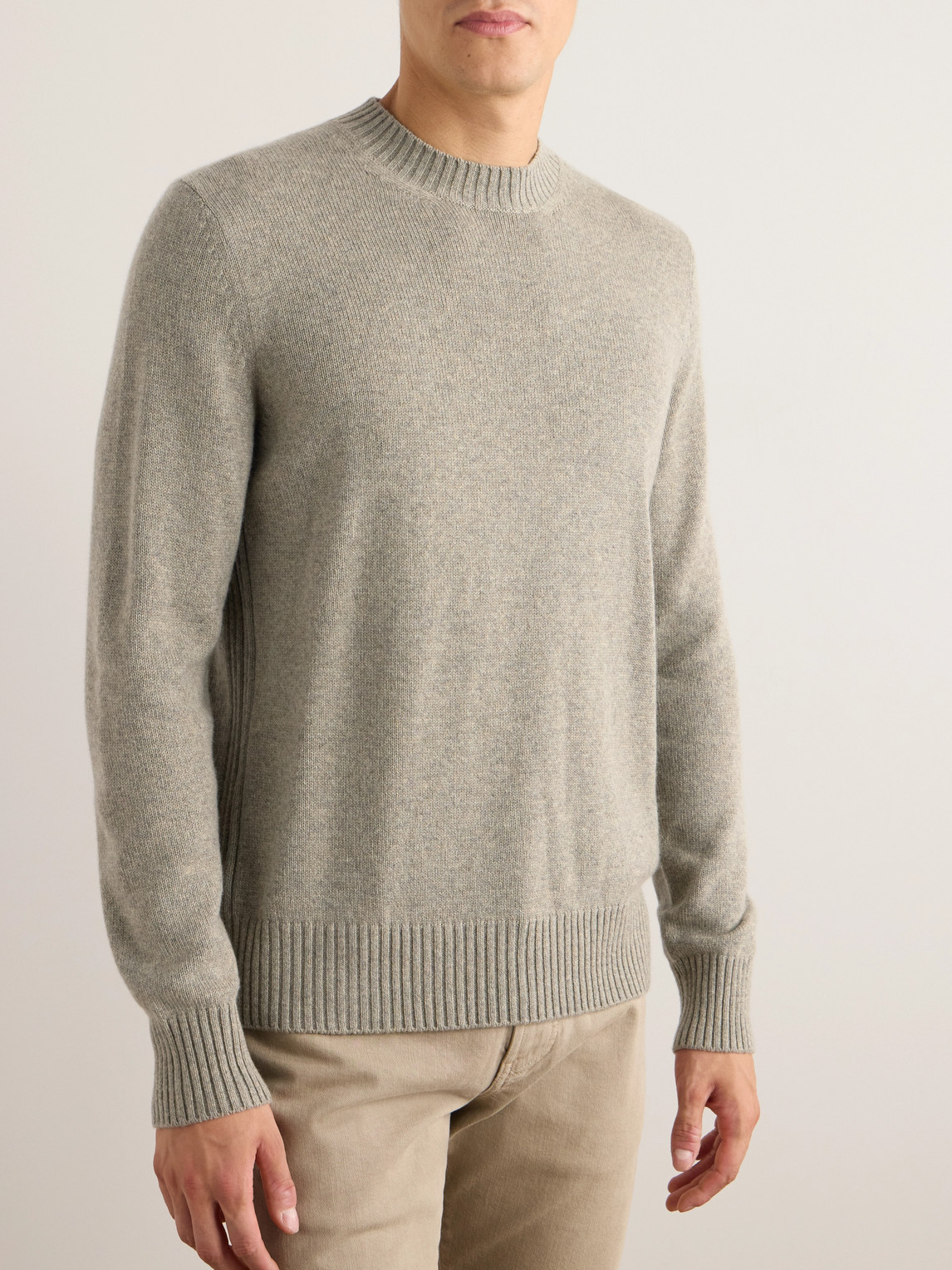 LORO PIANA PARKSVILLE BABY CASHMERE SWEATER