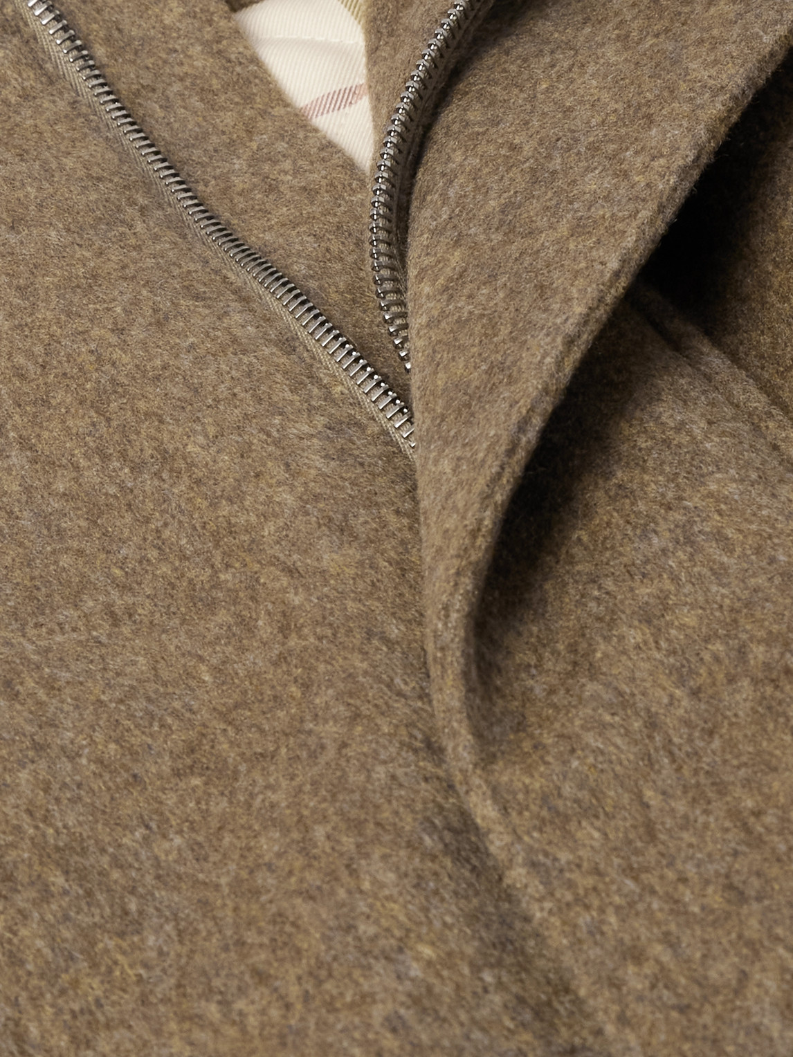 Loro Piana Icer Padded Storm System® Cashmere Hooded Field Jacket In Neutrals