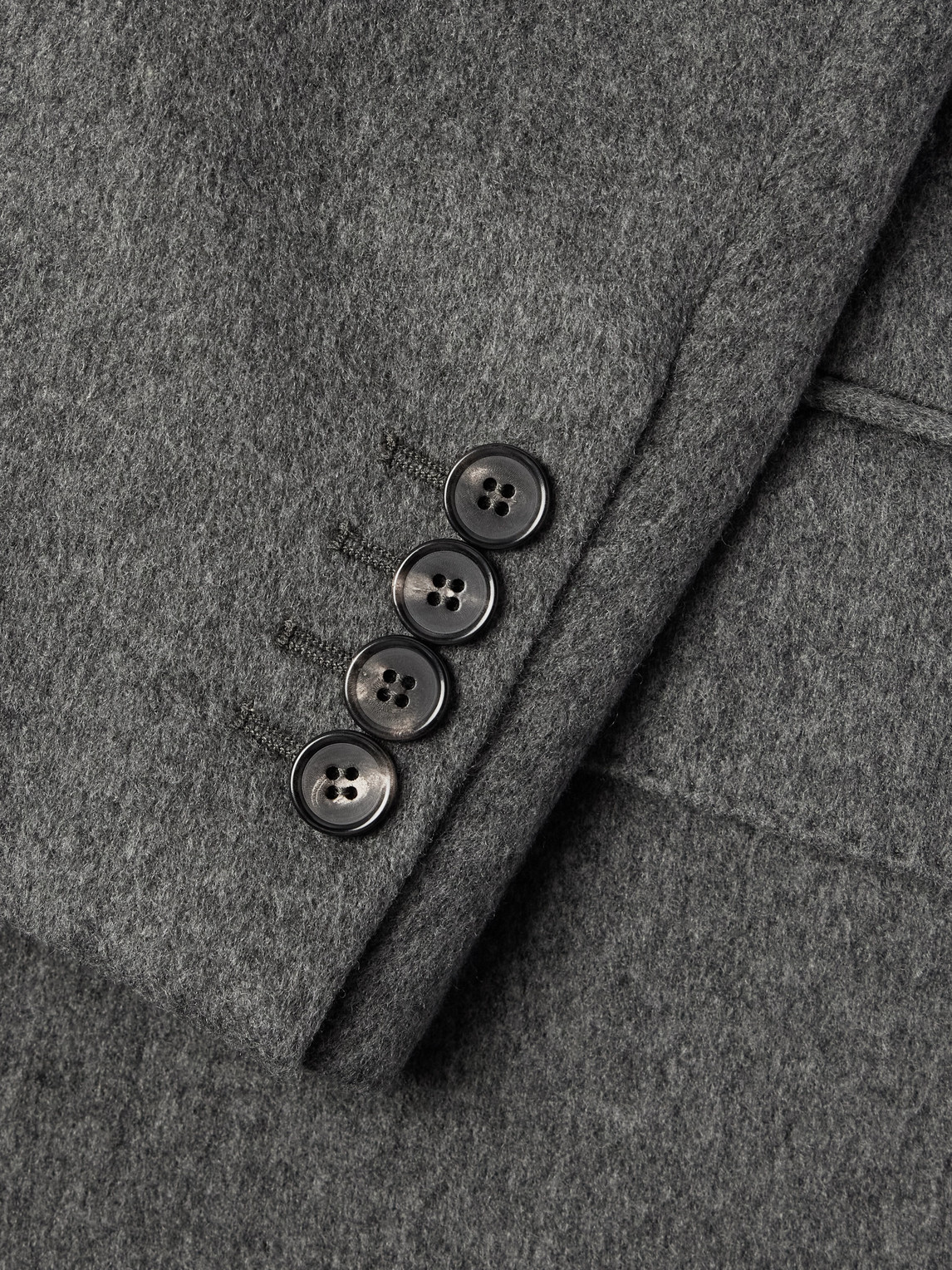 Loro Piana John Cashmere And Linen-blend Coat In Gray