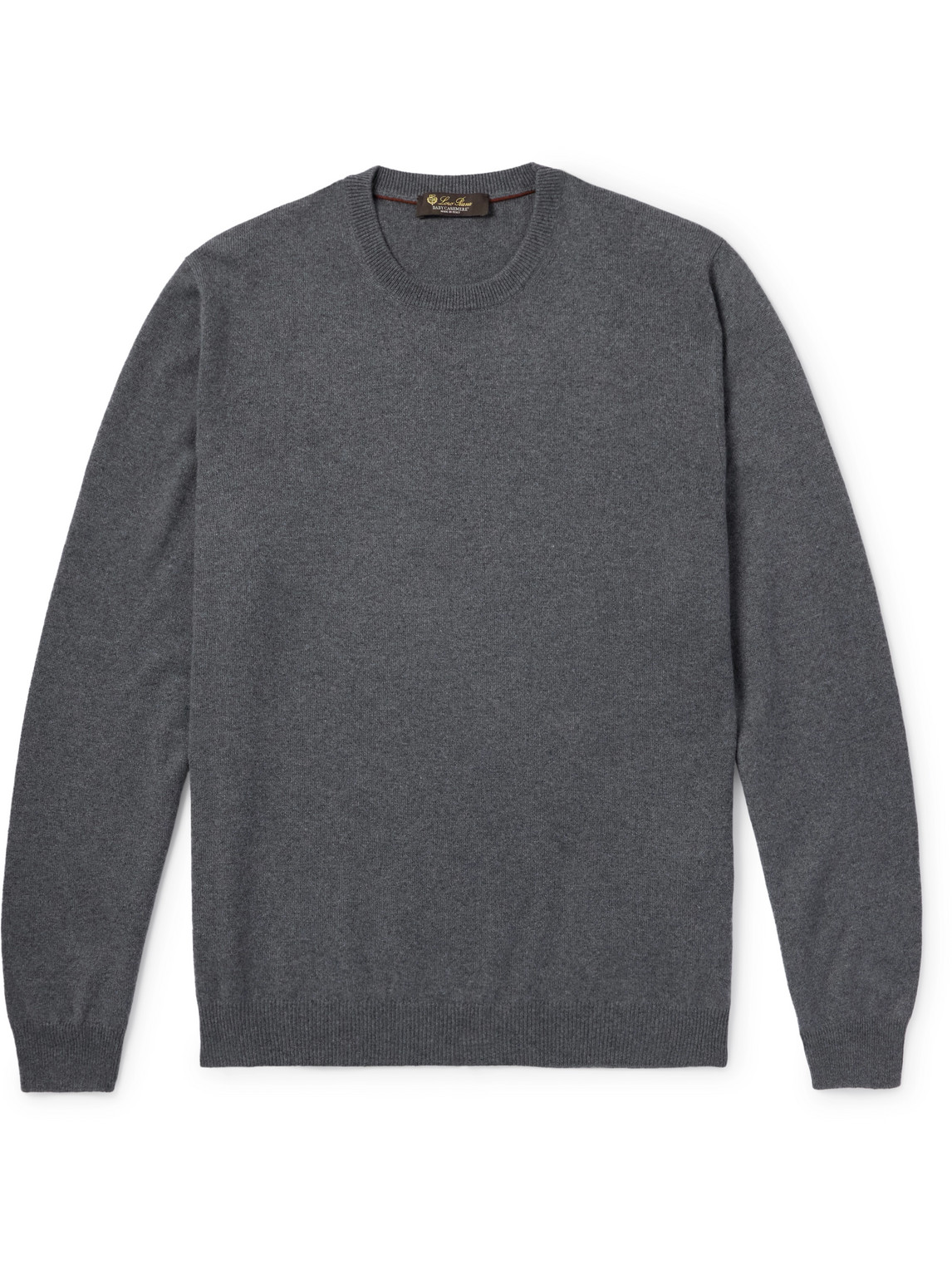 Loro Piana Arona Cashmere Jumper In Grey