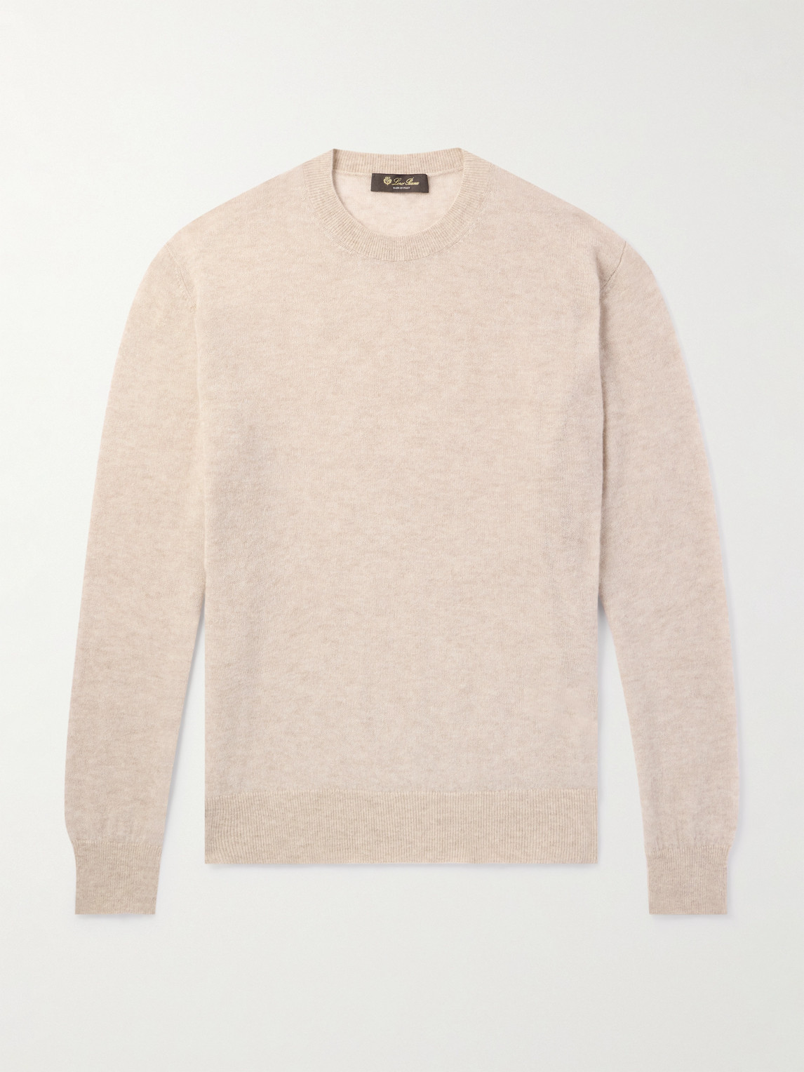 Loro Piana Brushed Cashmere and Silk-Blend Sweater - Men