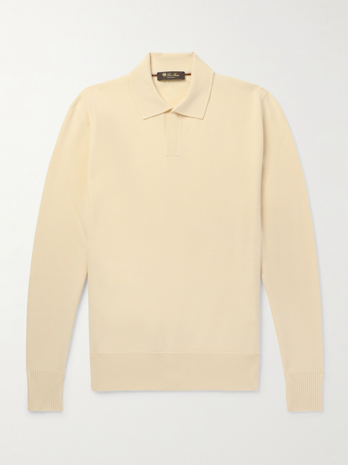 Loro Piana Wool Polo Shirt - Men