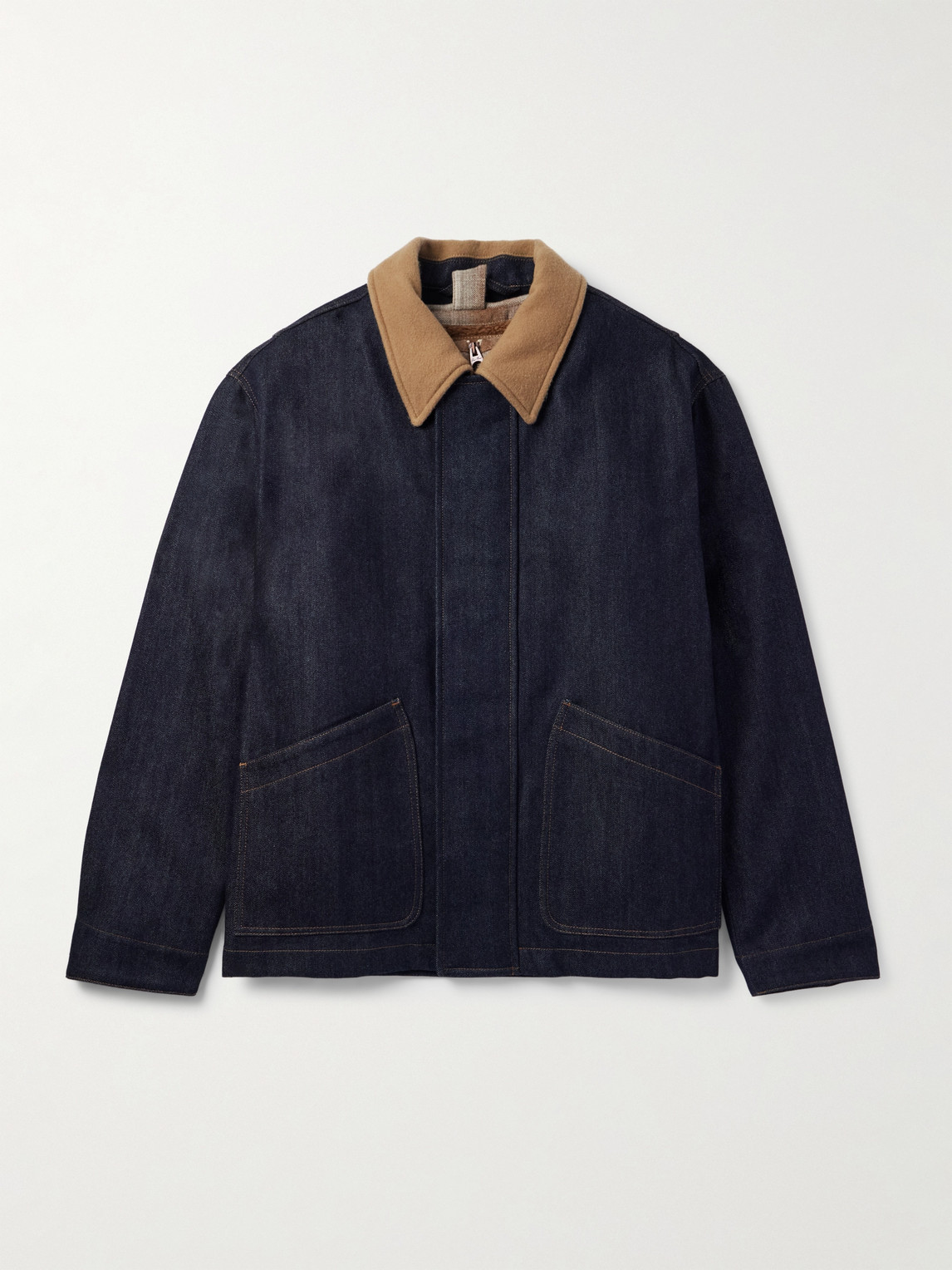 Loro Piana Tomoki CashDenim® Jacket with Detachable Gilet - Men