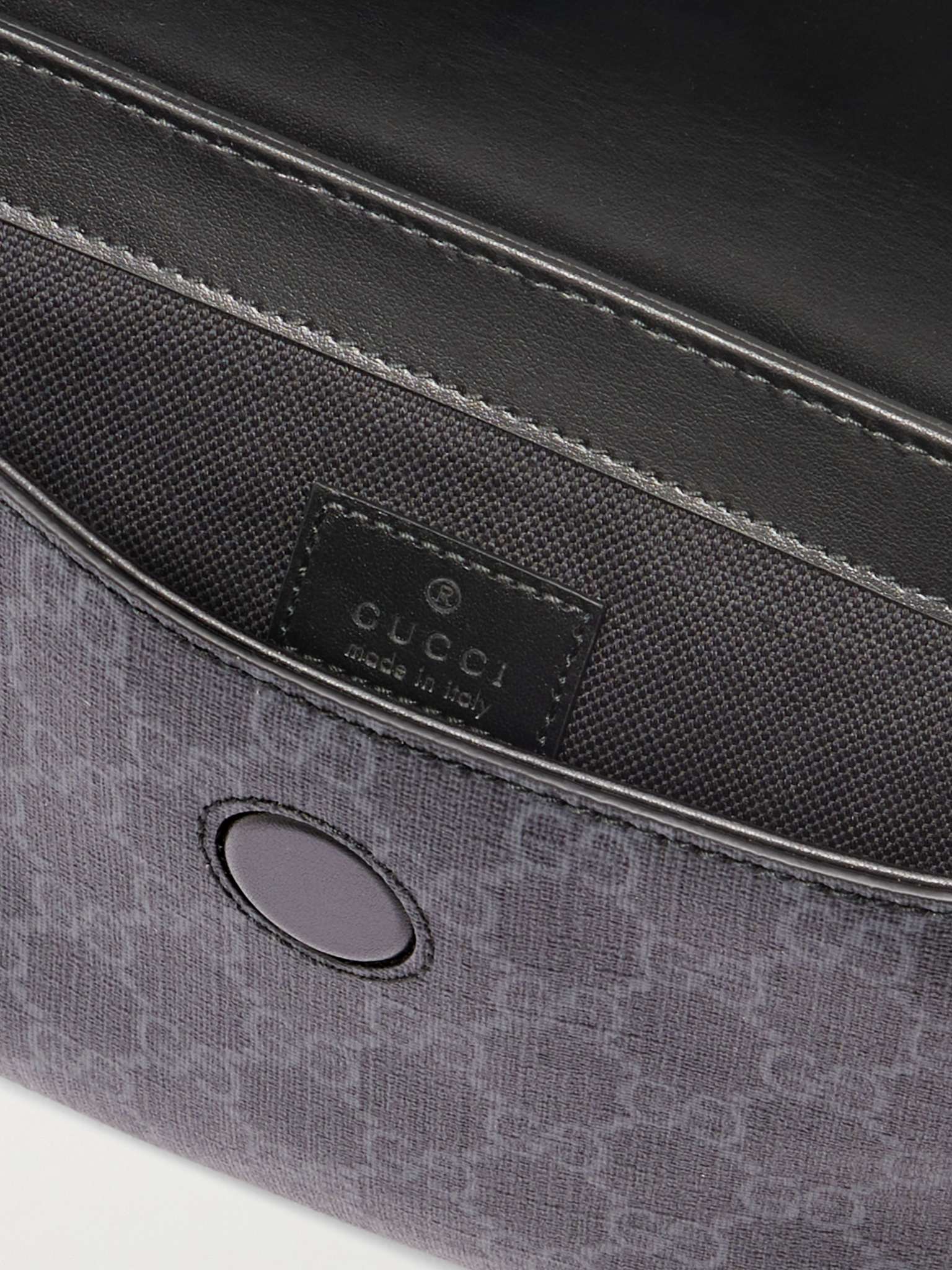 GUCCI supreme monogrammed waist bag