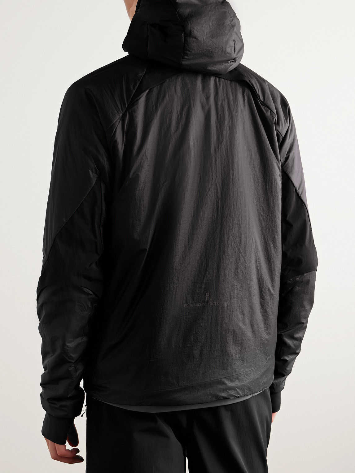 ON - POST ARCHIVE FACTION Zero Panelled Shell Hooded Jacket