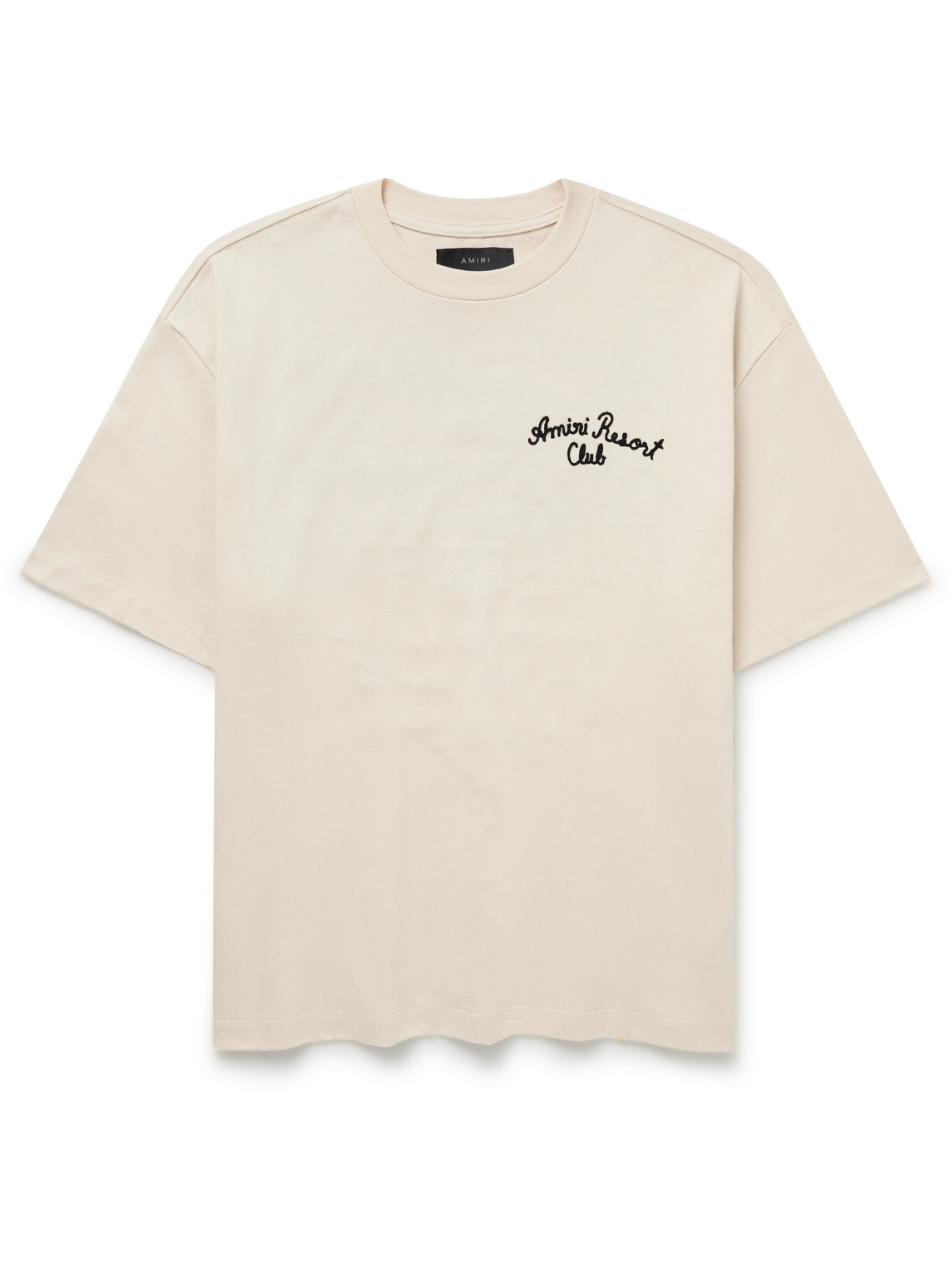 AMIRI☆Spirit ロゴ Tシャツ AMIRI Men's Spirit Logo T-Shirt in Black Amiri