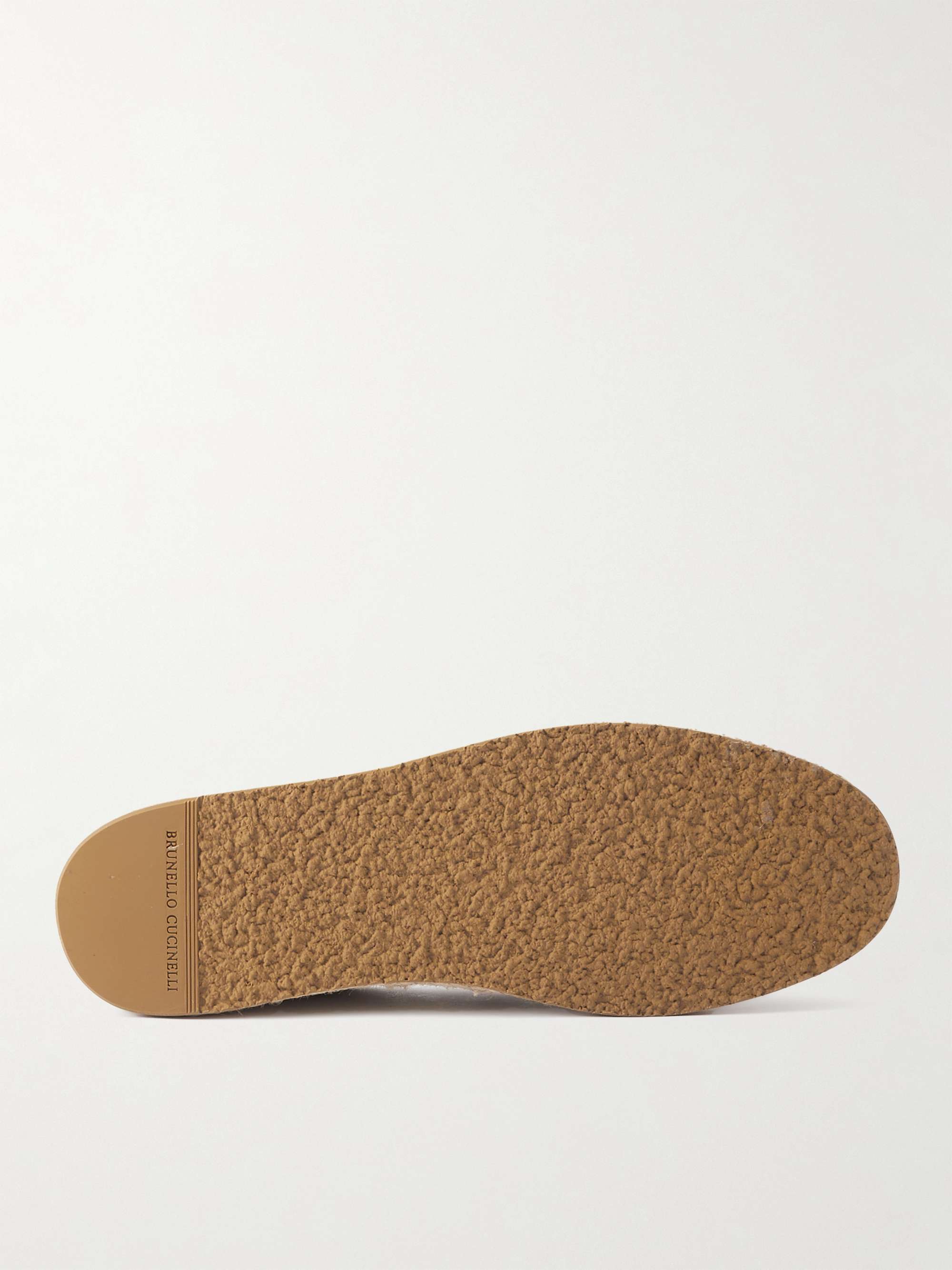 BRUNELLO CUCINELLI Suede Espadrilles for Men | MR PORTER