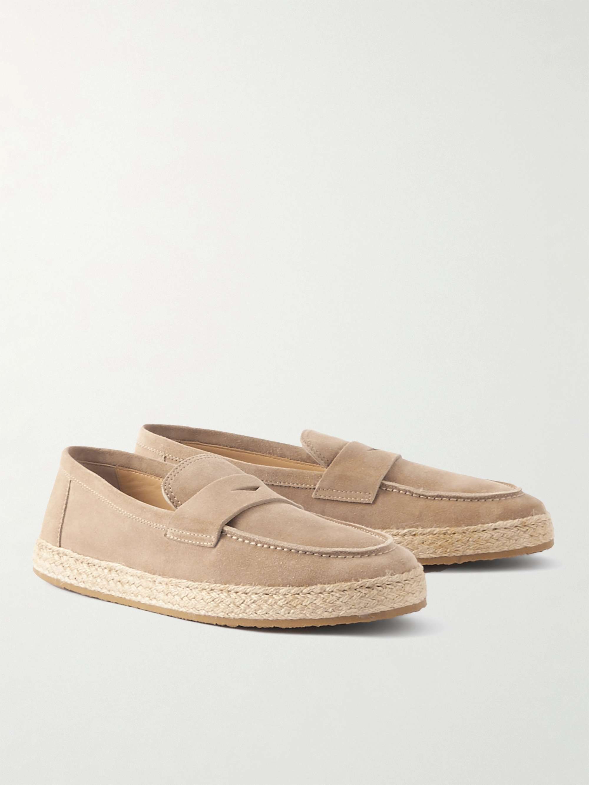 BRUNELLO CUCINELLI Suede Espadrilles for Men | MR PORTER